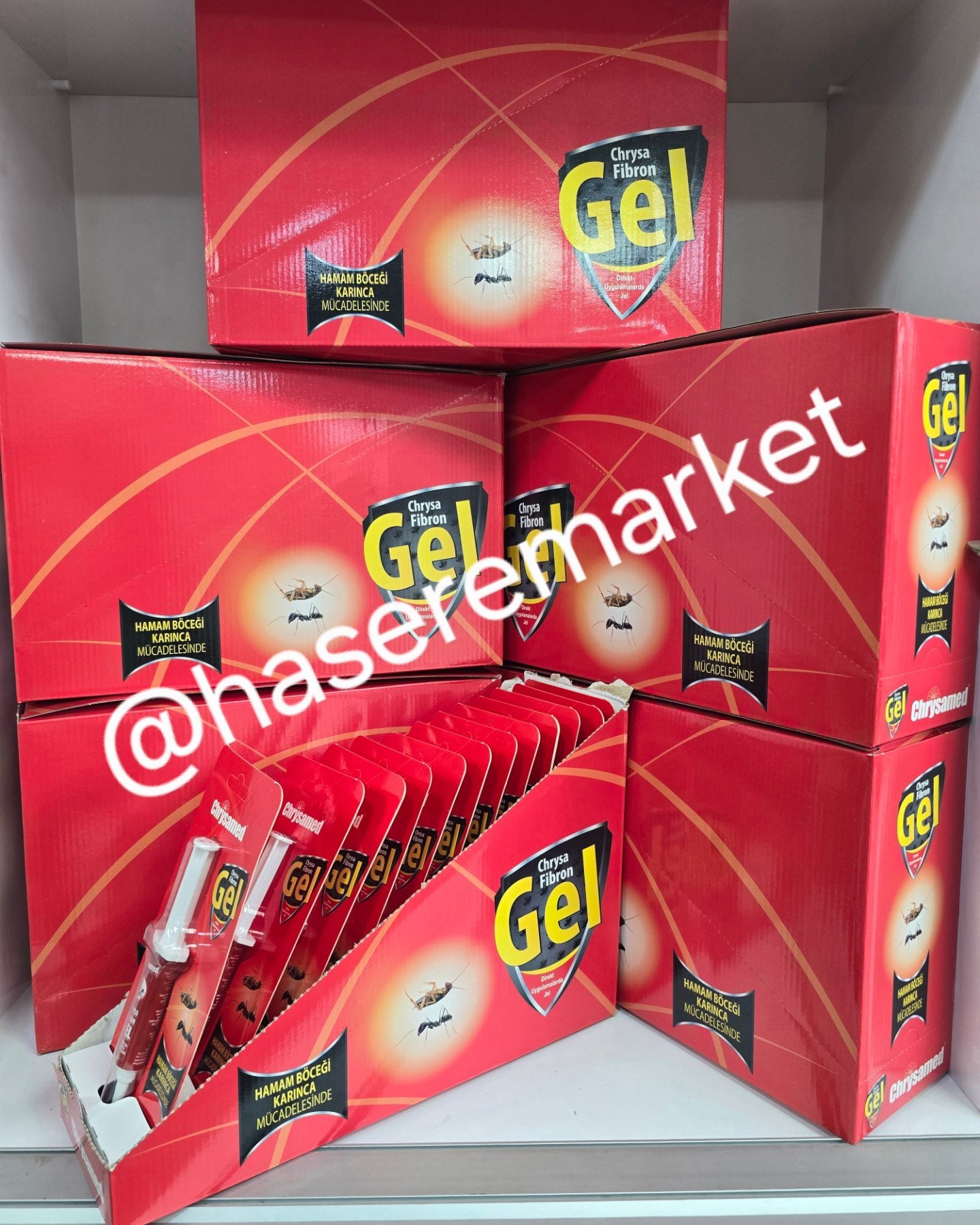Haşere - 5 GR CHRYSA FİBRON GEL 35 GR CHRYSA FİBRON GEL CHRYSAMED JEL # ...