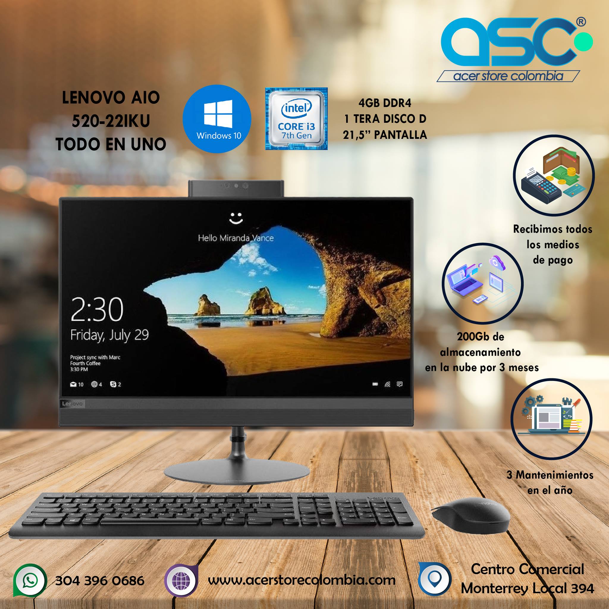 ASC - Si estás pensando en un Pc de escritorio los All in... | Facebook