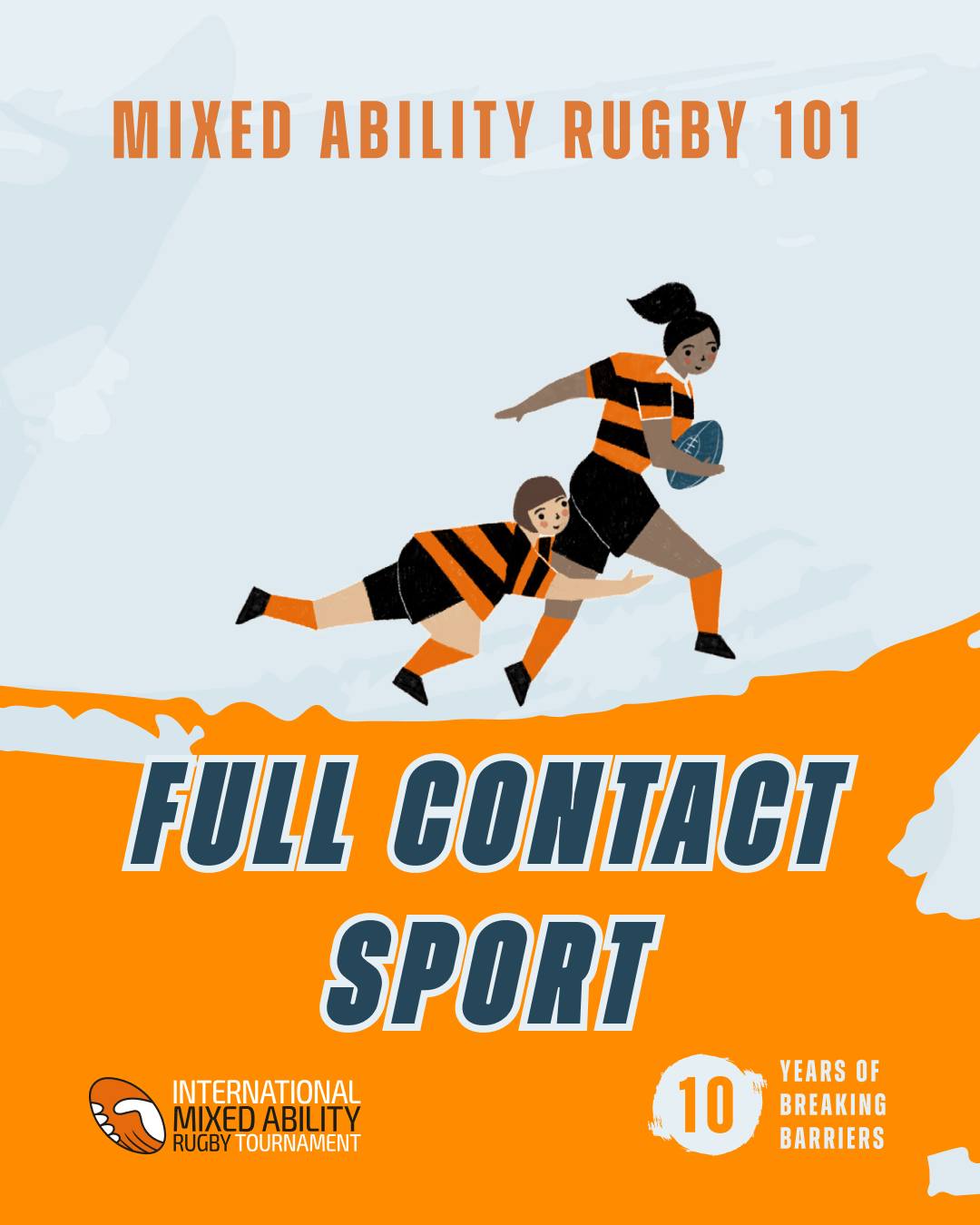 International - 🇬🇧 Mixed Ability Rugby is a full contact sport with all ...