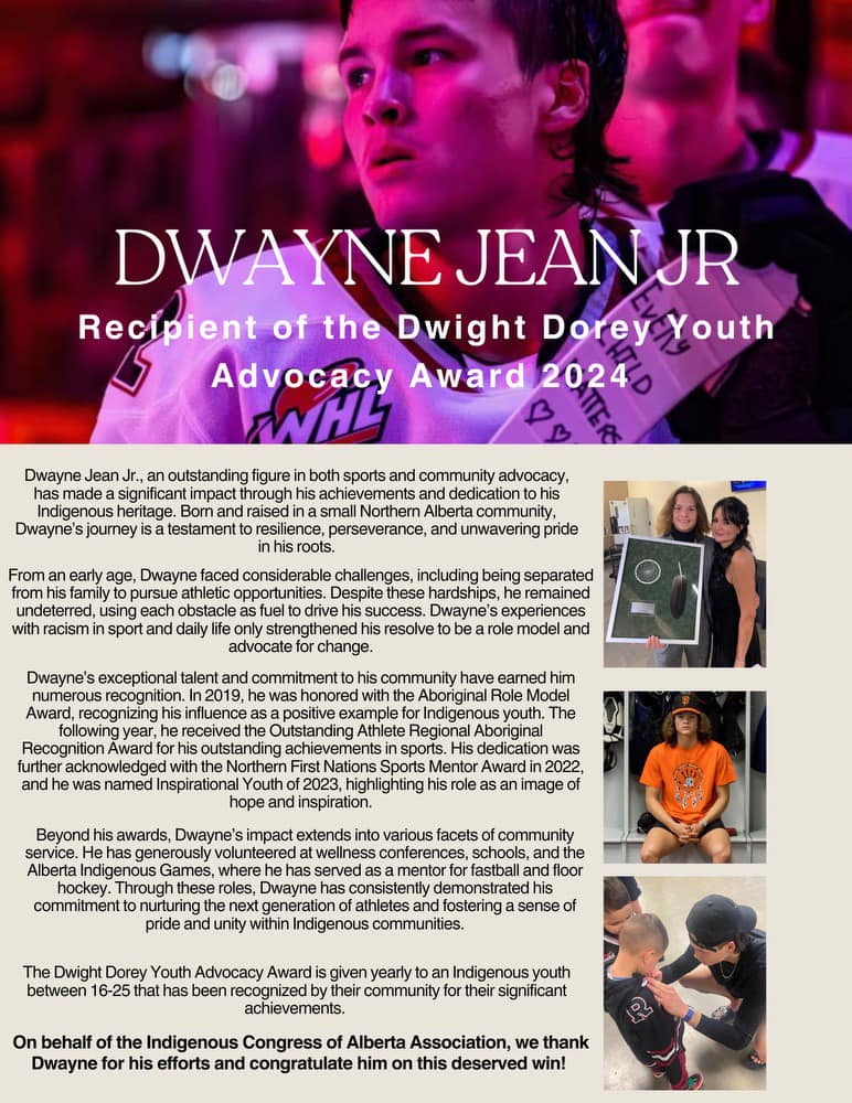 Whitecourt - Wolverines forward, Dwayne Jean Jr, last week was named ...