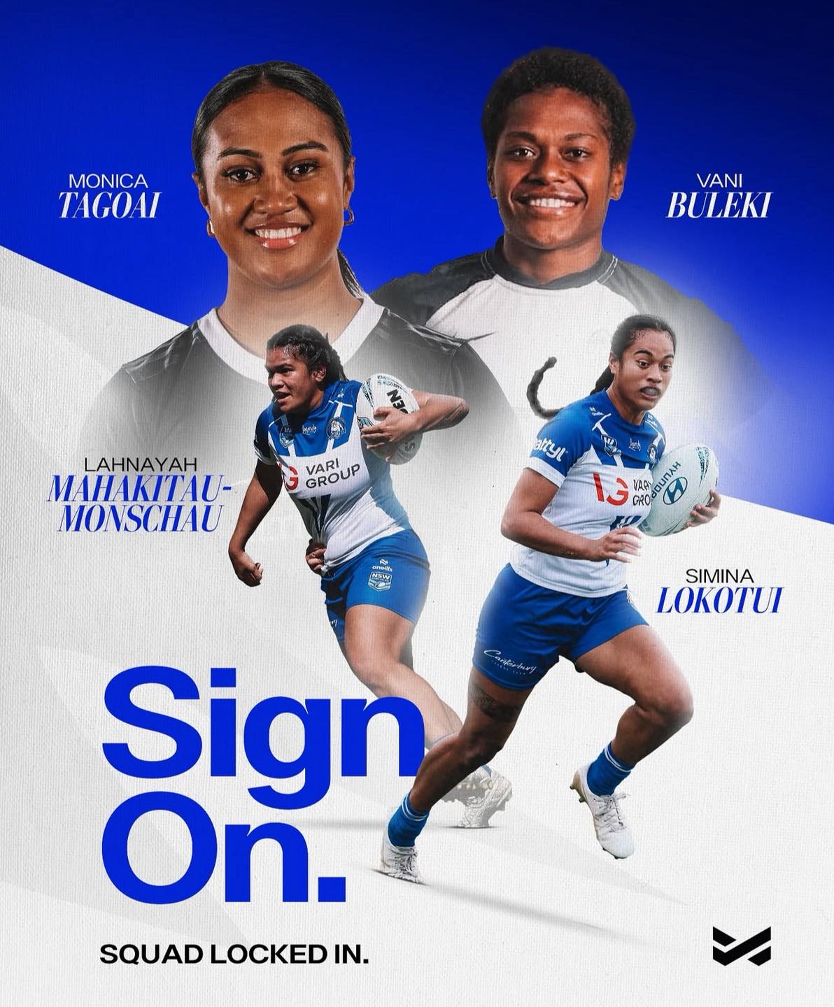 Canterbury-Bankstown - Our NRLW squad is officially locked in! | Facebook