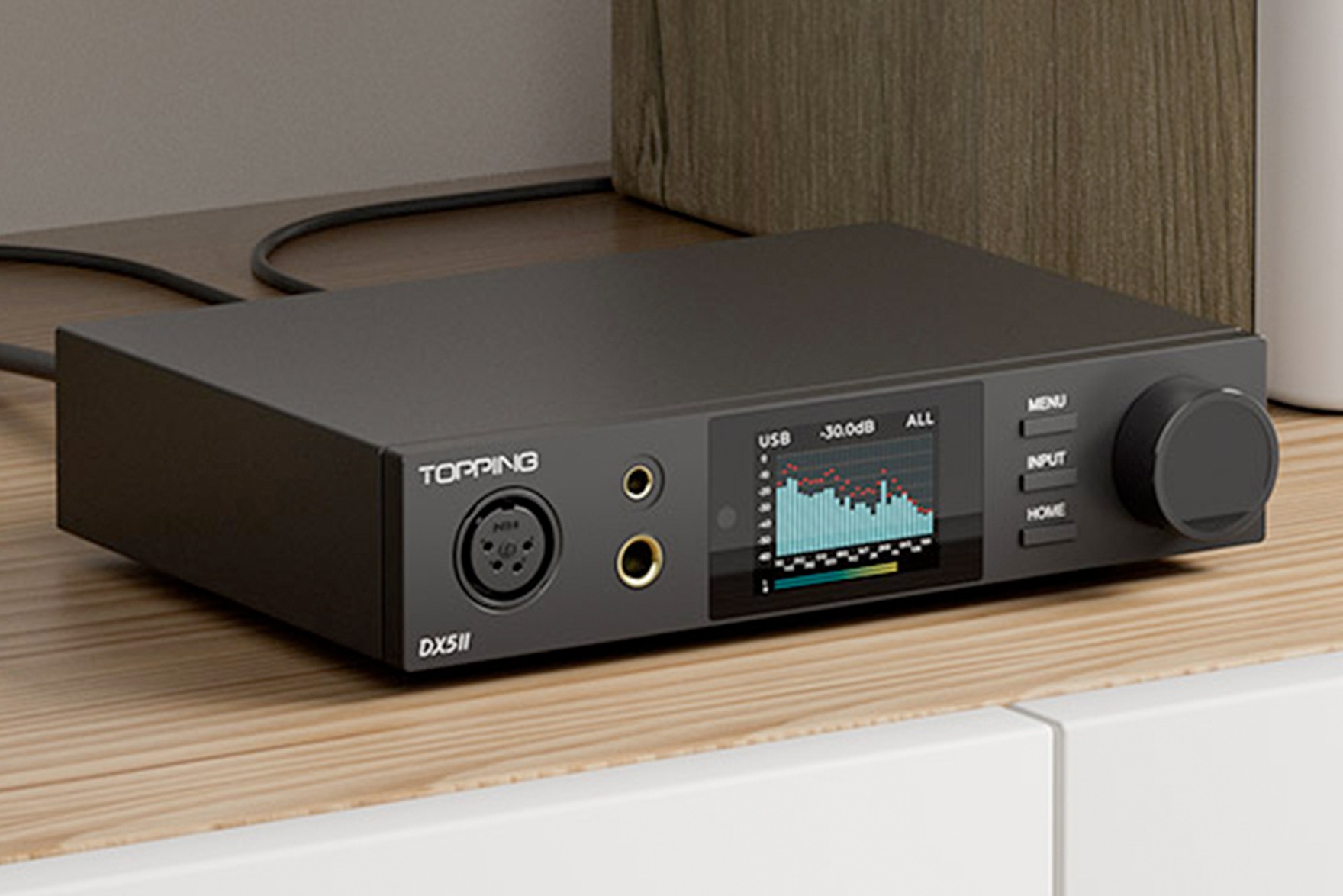 What improvements does the Topping DX5 II offer?