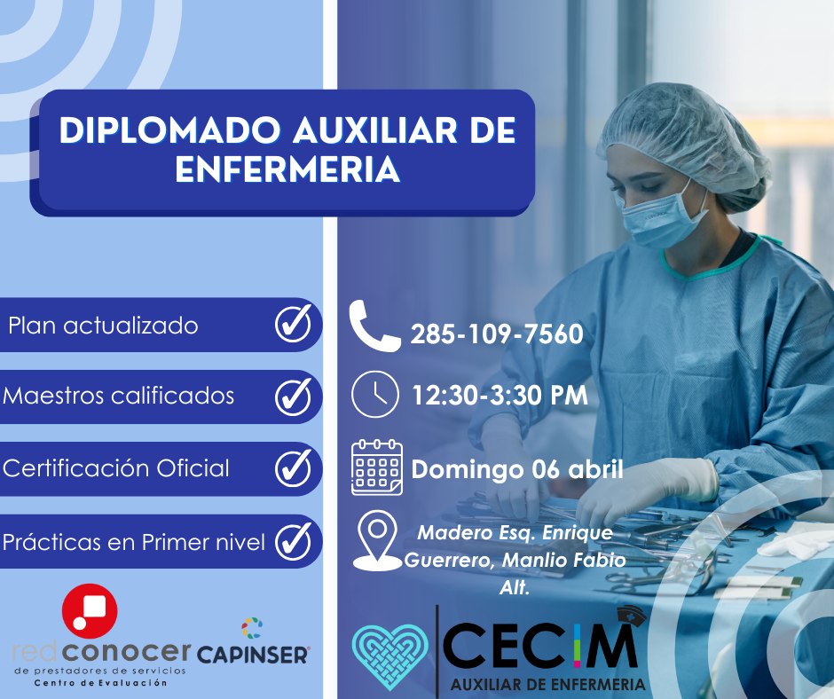 Cecim - ¡🚨 Inscripciones abiertas! 🚨 ¿Te apasiona la salud y el ...