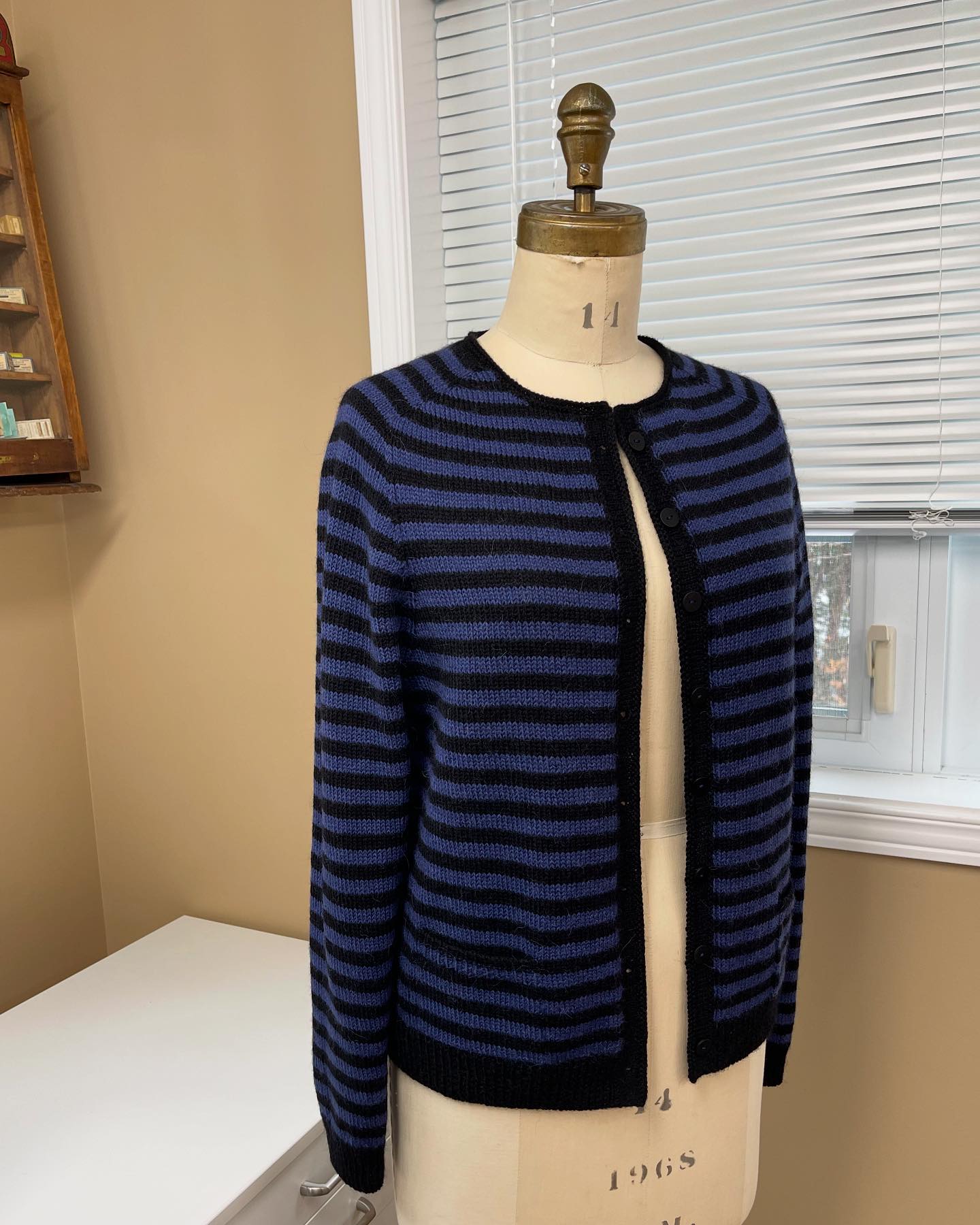 A New Cardigan! I love the saddle shoulder detail on my latest
