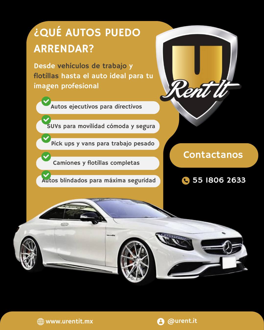 U-Rent-it - 🚘 En U Rent It encuentras el vehículo que tu empresa ...