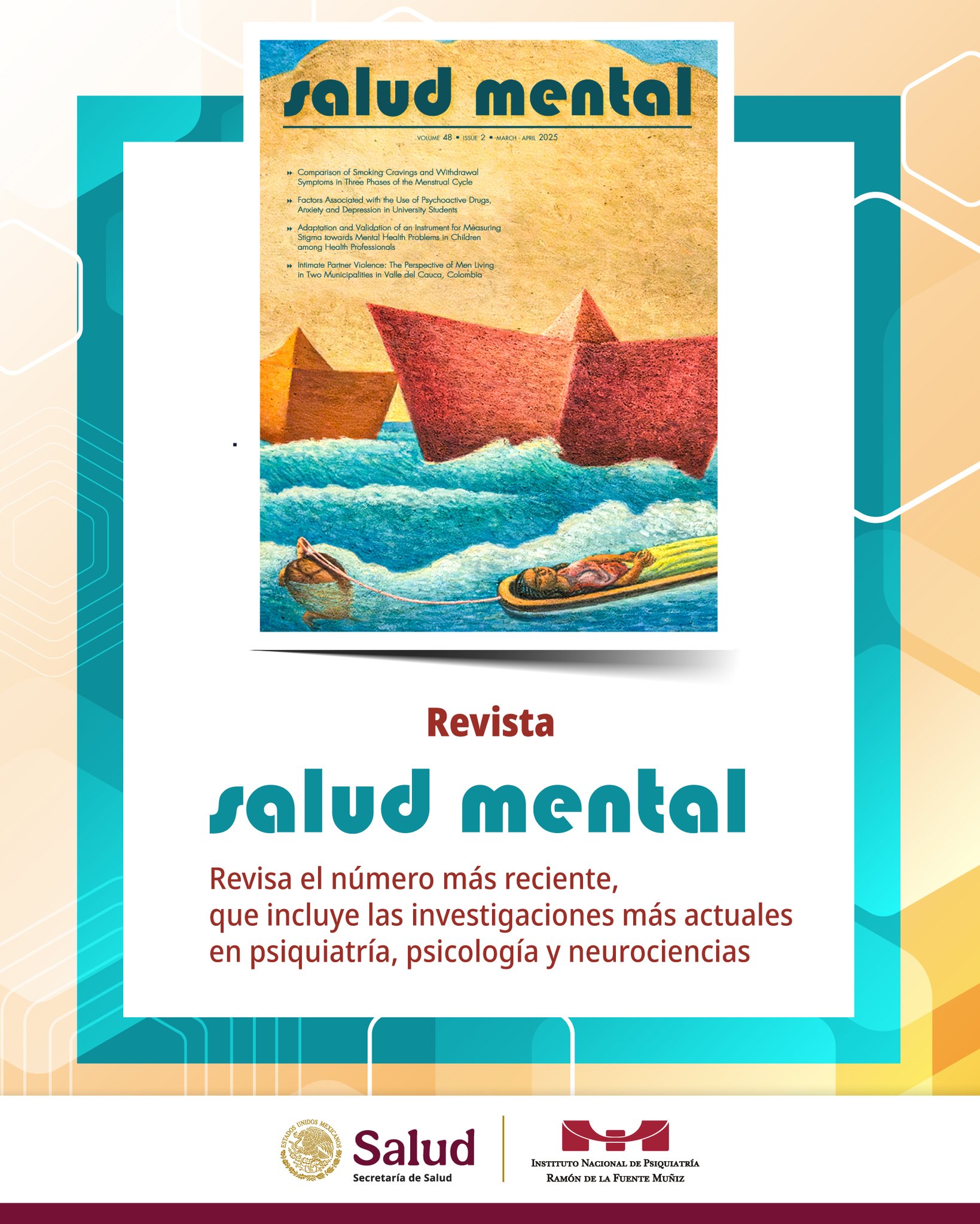 Salud Mental - 📢 Issue 2 of Salud Mental (March-April... | Facebook