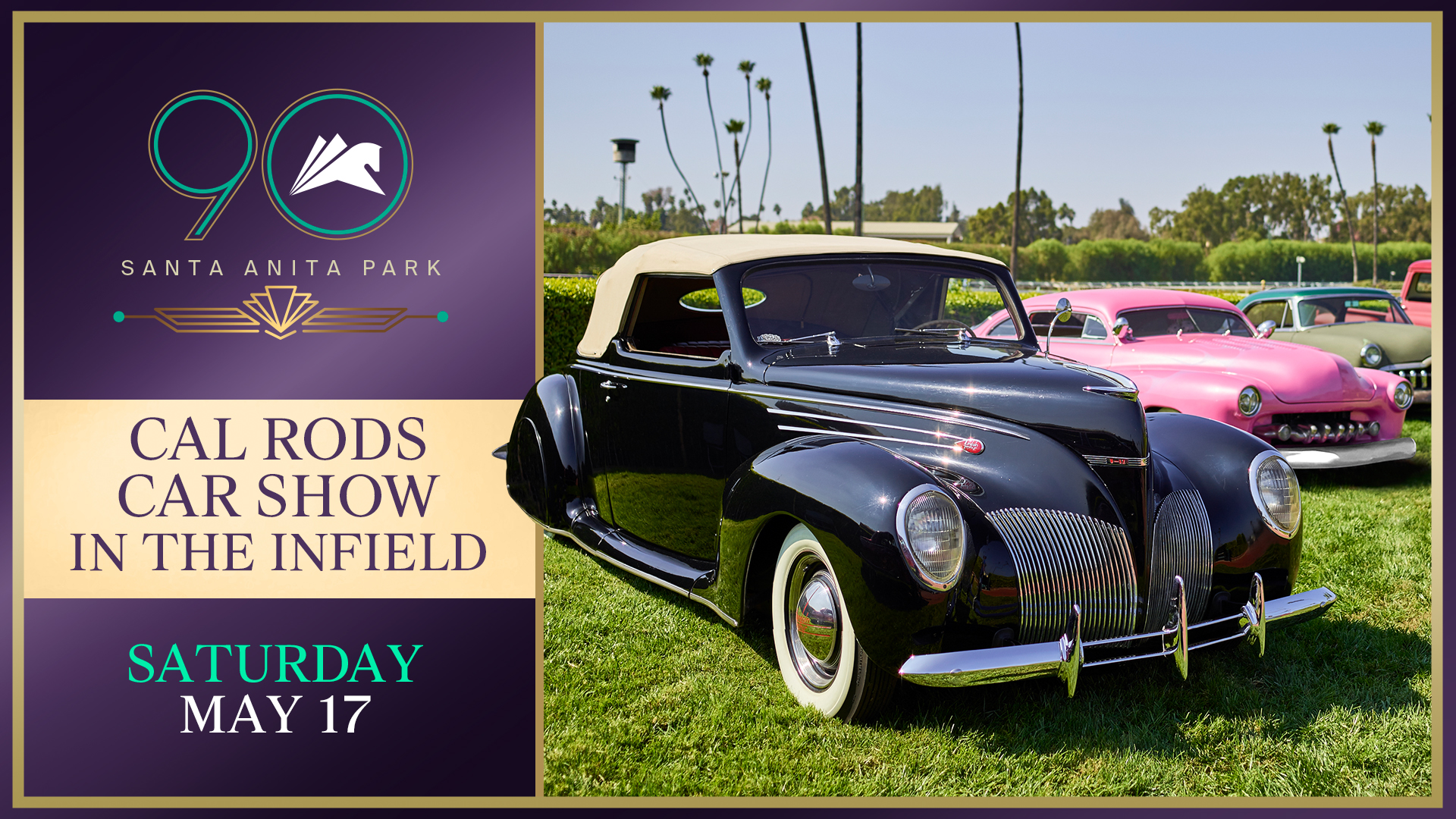 🚗 The Cal-Rods Car Show returns to... - Santa Anita Park | Facebook