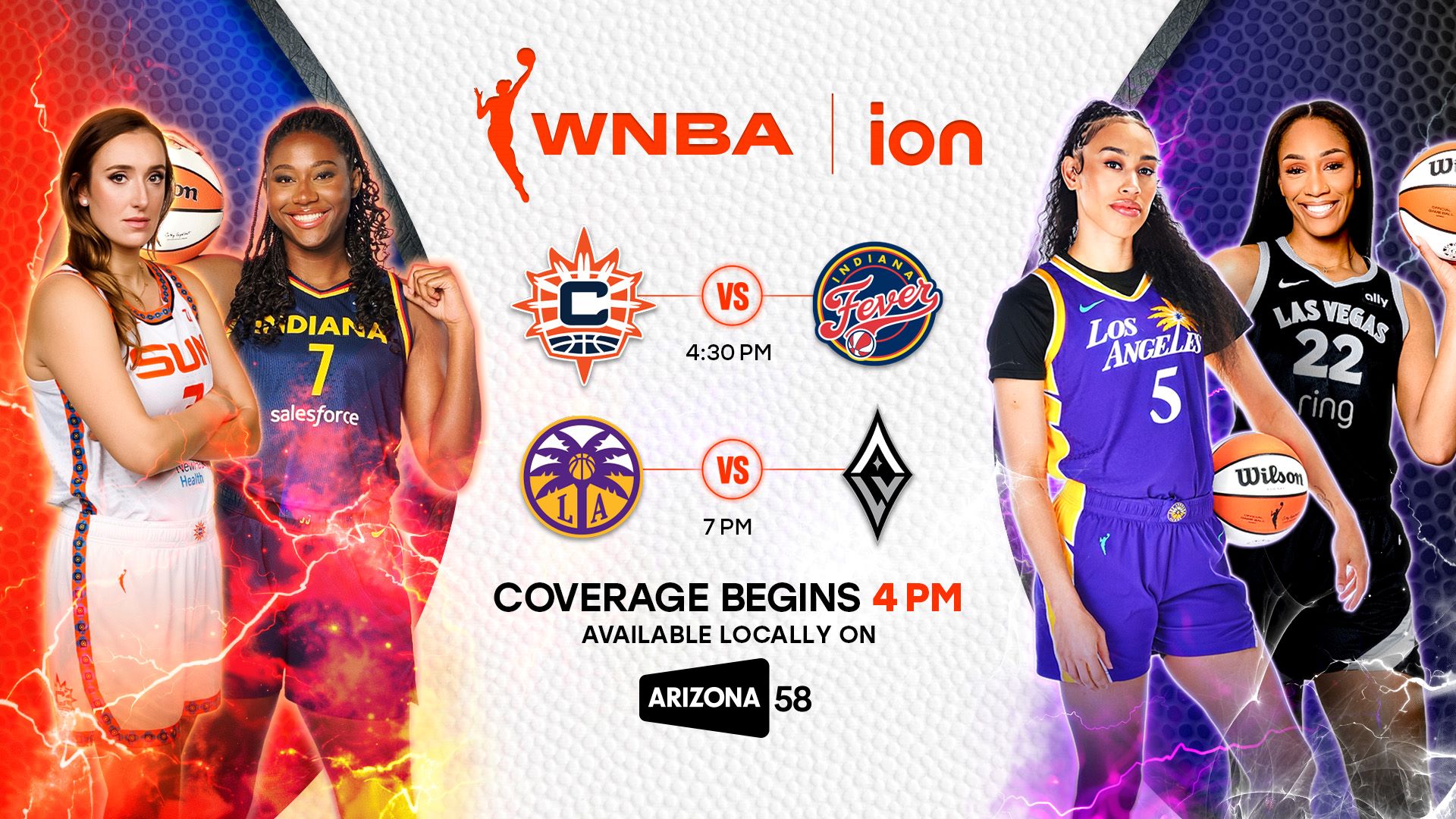 KGUN - 🏀 The WNBA is on ION (Channel 9.5) and you can watch locally on ...