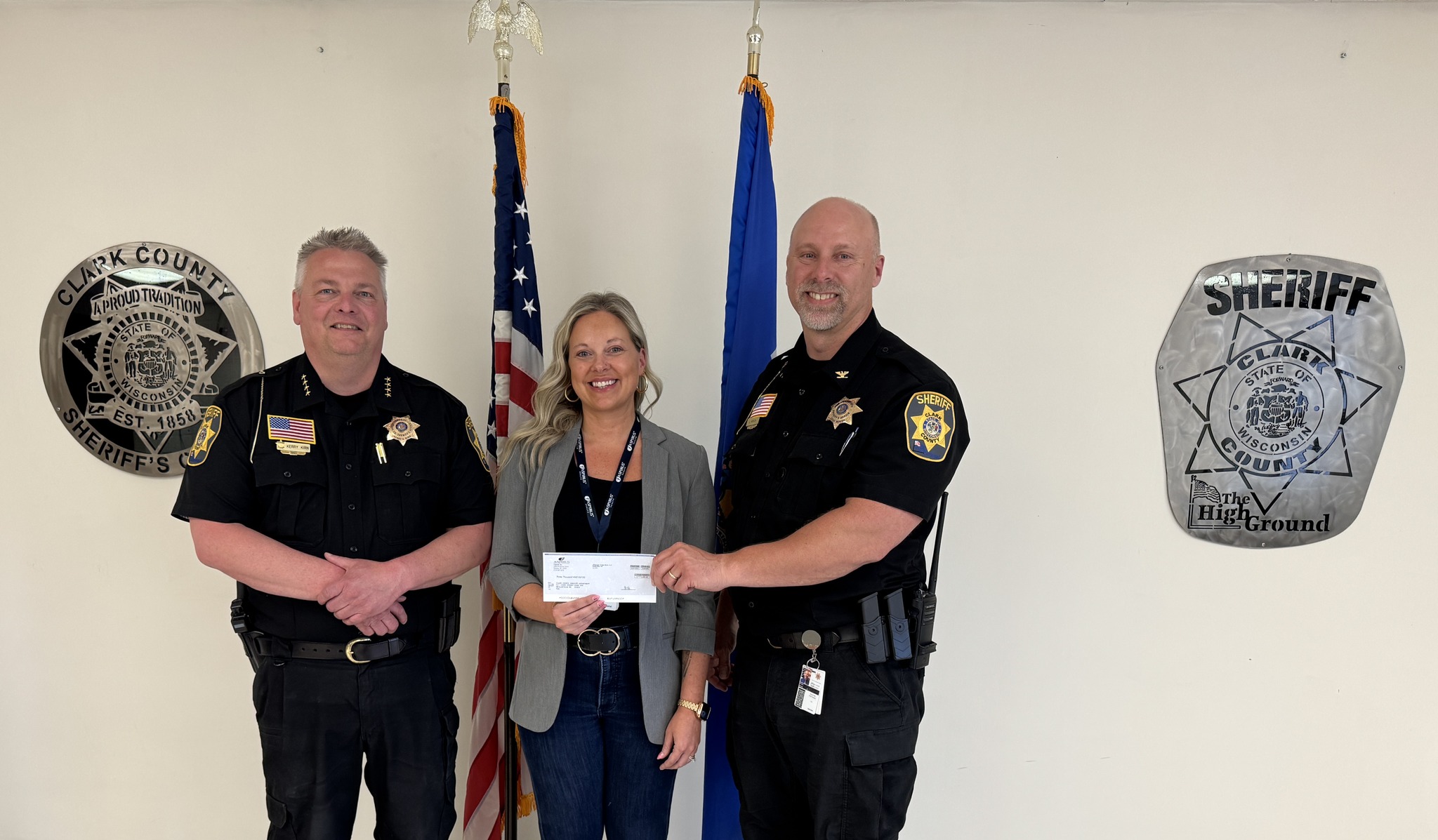 Clark - From the Clark County Sheriff's Office, we would like to extend ...