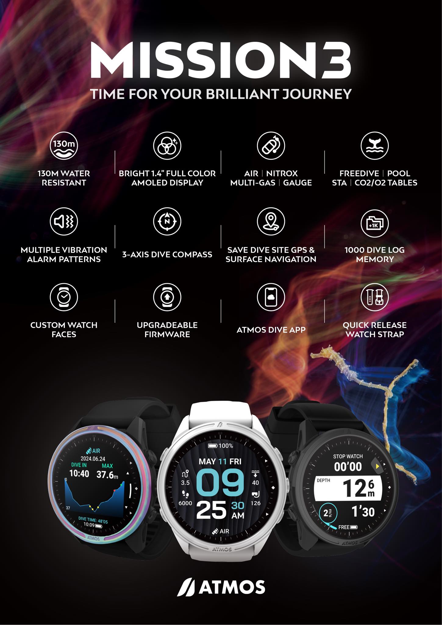 ATMOS MISSION 3 Launching. Retail price... - MP Scuba Sdn Bhd | Facebook