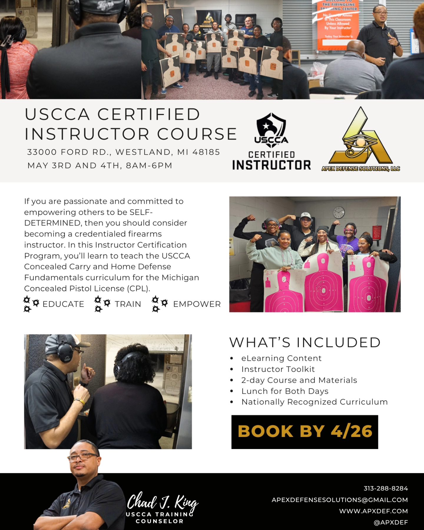 Apex - 🚨 Ready to Empower and Lead as a Firearms Instructor? 🚨 Take ...