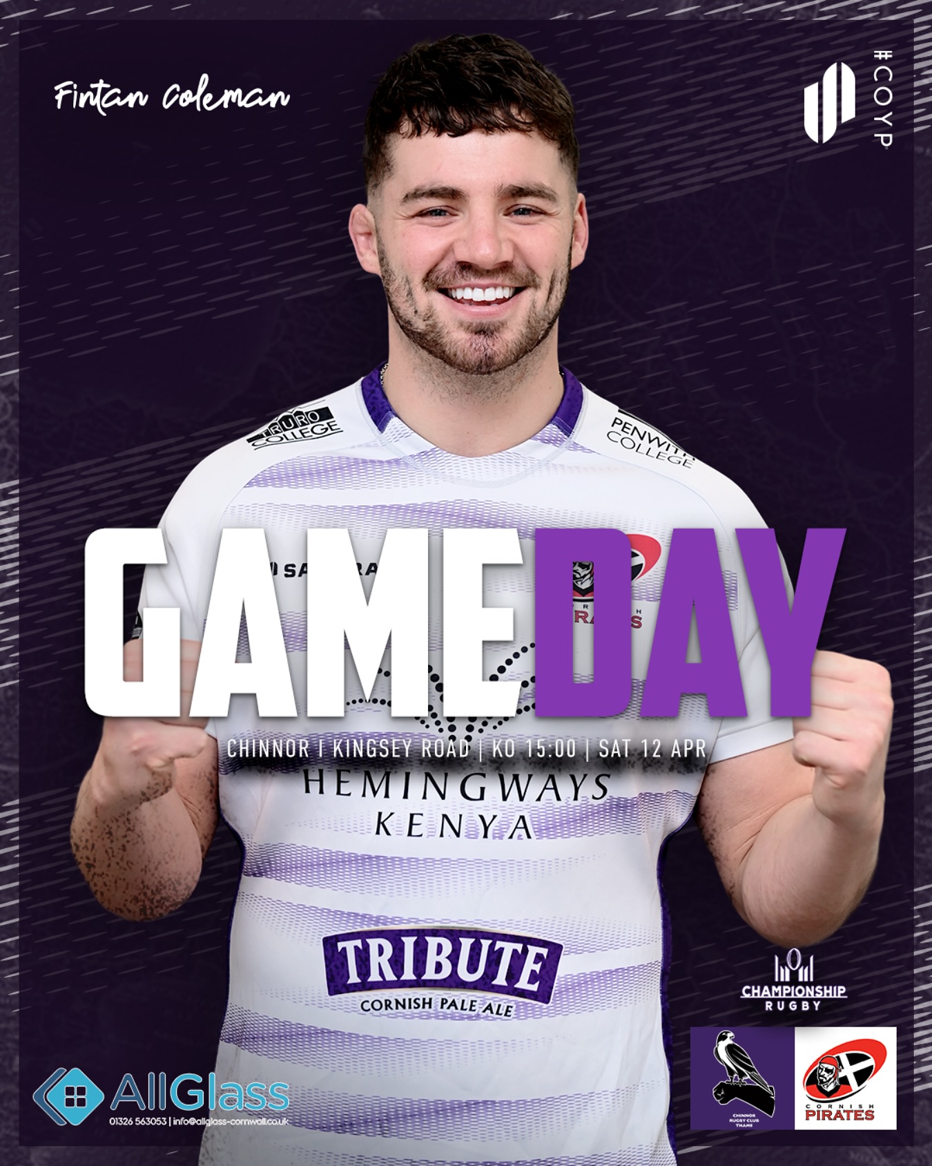 Cornish Pirates - 𝗚𝗔𝗠𝗘 𝗗𝗔𝗬 🙌🏻 Kingsey Road awaits for... | Facebook