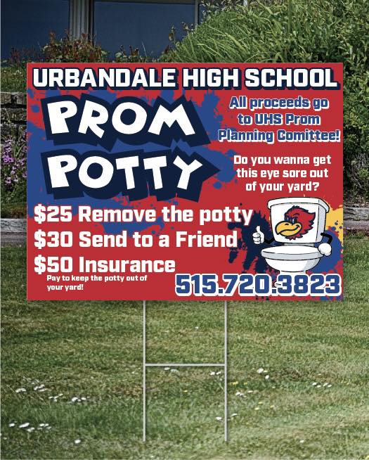 Urbandale - Have you spotted a potty near you? The fundraiser for Post ...