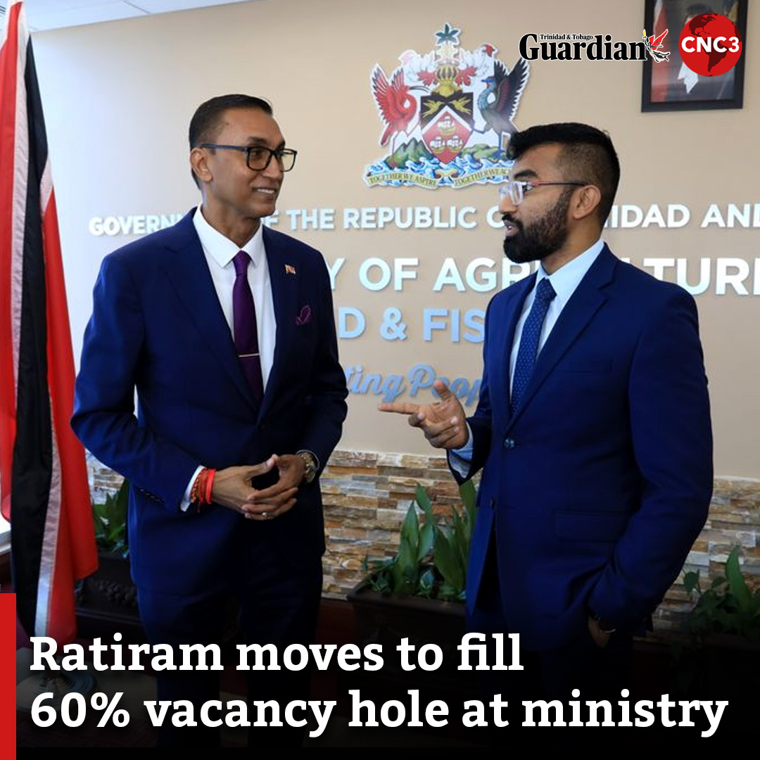 T&T - Newly minted Minister of Agriculture, Land and Fisheries, Ravi ...