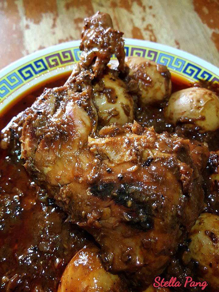 Stella Pang Recipe - 今天在妈妈家煮了'亚参鸡'超下饭的一道菜肴󾌰 “亚参鸡”食谱 材料 大鸡腿-4个(切一半) 鸡蛋-8 ...