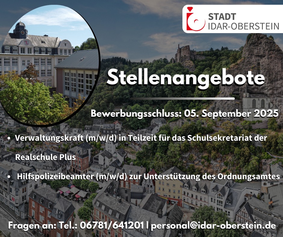 Elegantes Stellenangebote Idar Oberstein Bildnull