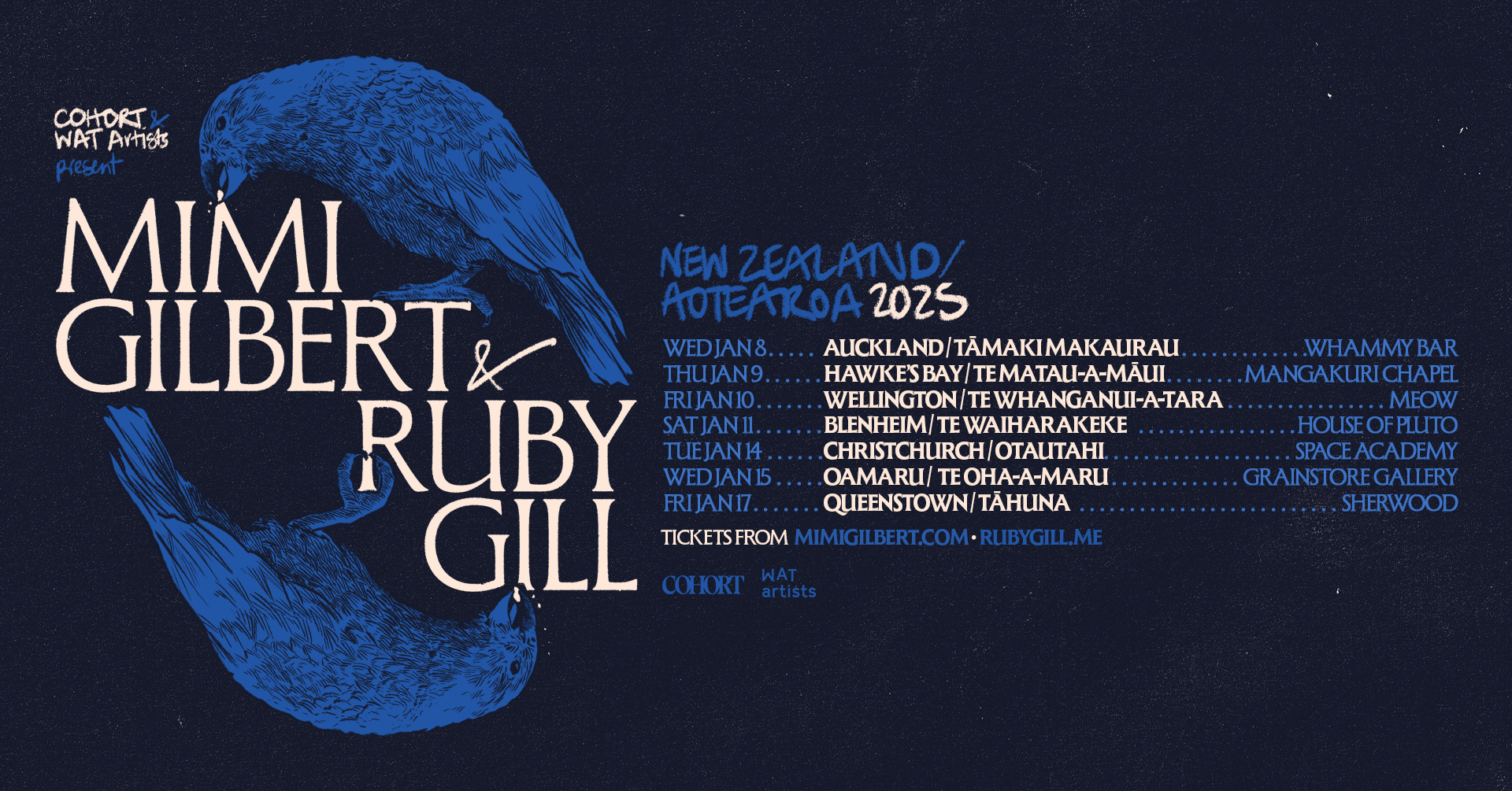 Grainstore Gallery Oamaru presents Mimi Gilbert and Ruby Gill