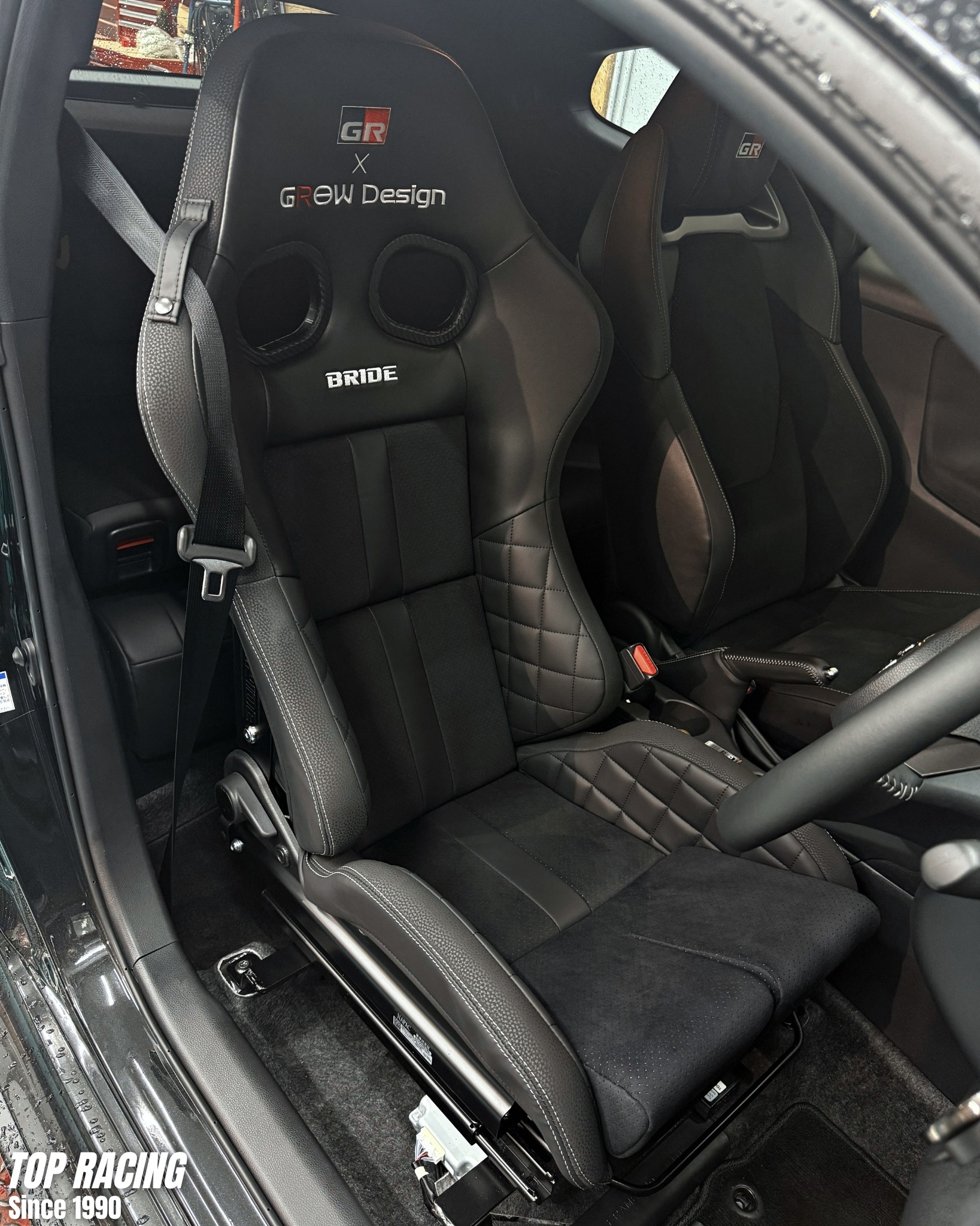 TOP - GR TOYOTA Gazoo Racing × GROW Design 🚗Aero Stabilizing Sport Seat ...