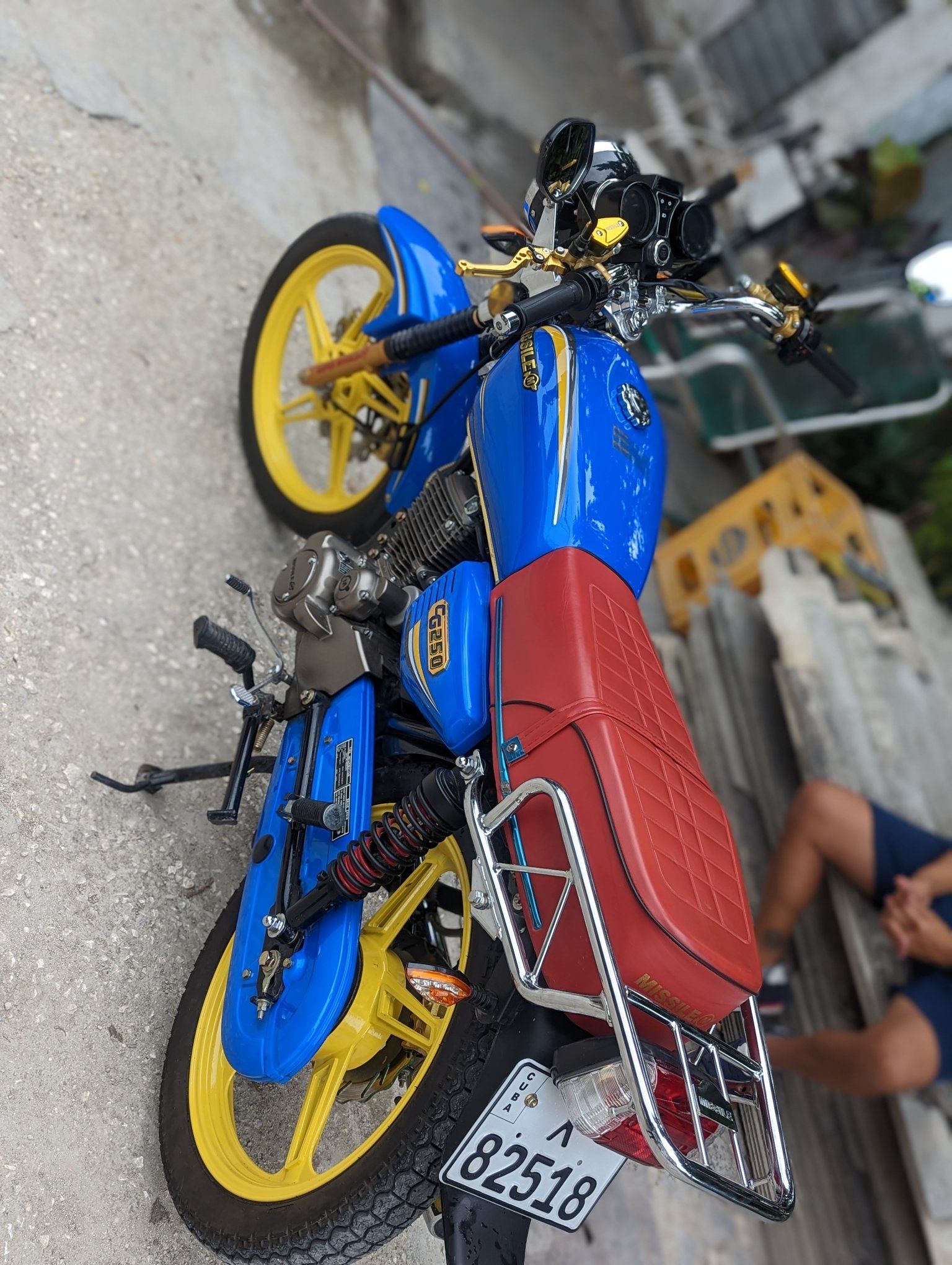 💙Se vende Missile 250cc caja 6ta chapa y certifico en mano motico