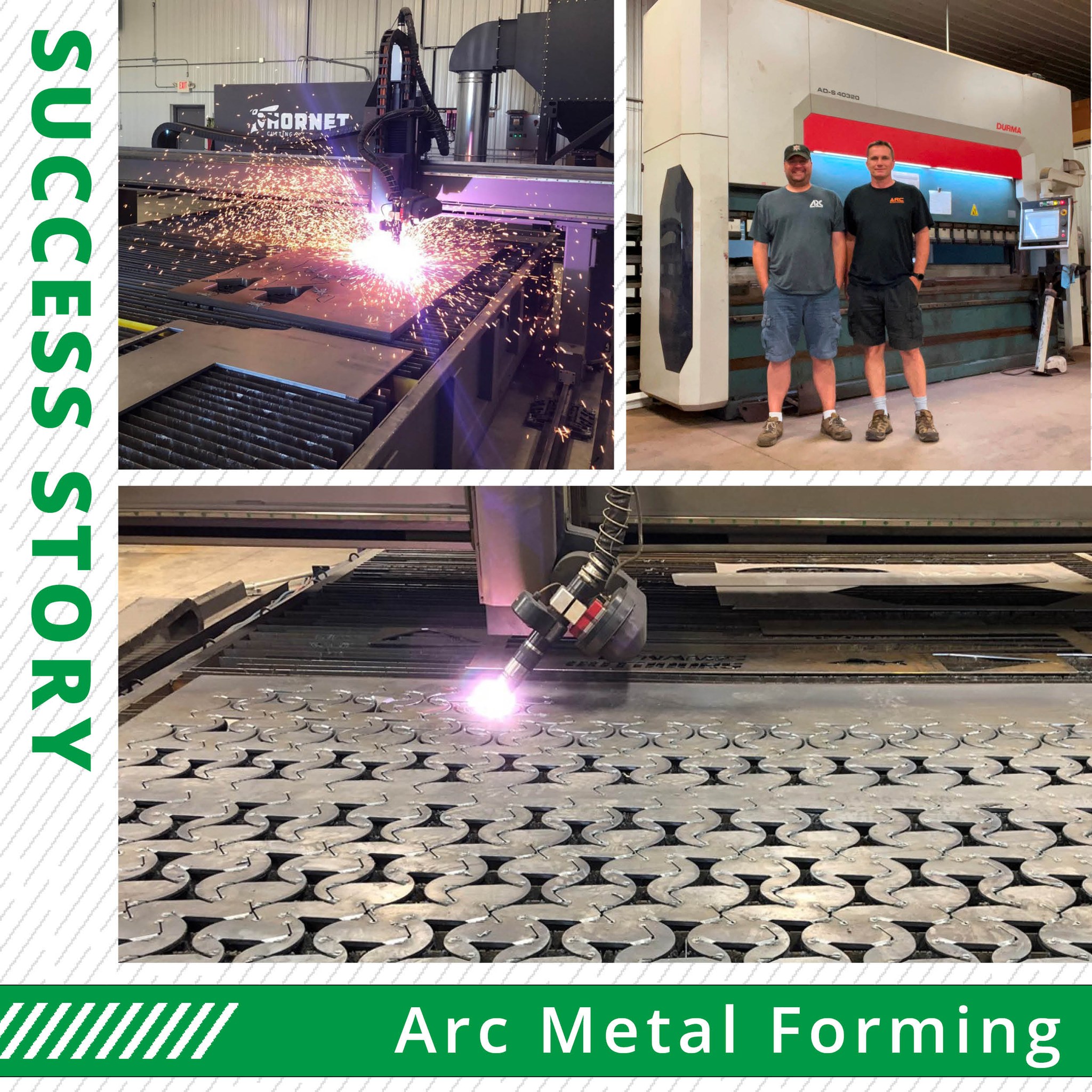 North - In 2018, Ryan Barstad and Ales Kubat launched ARC Metal Forming ...