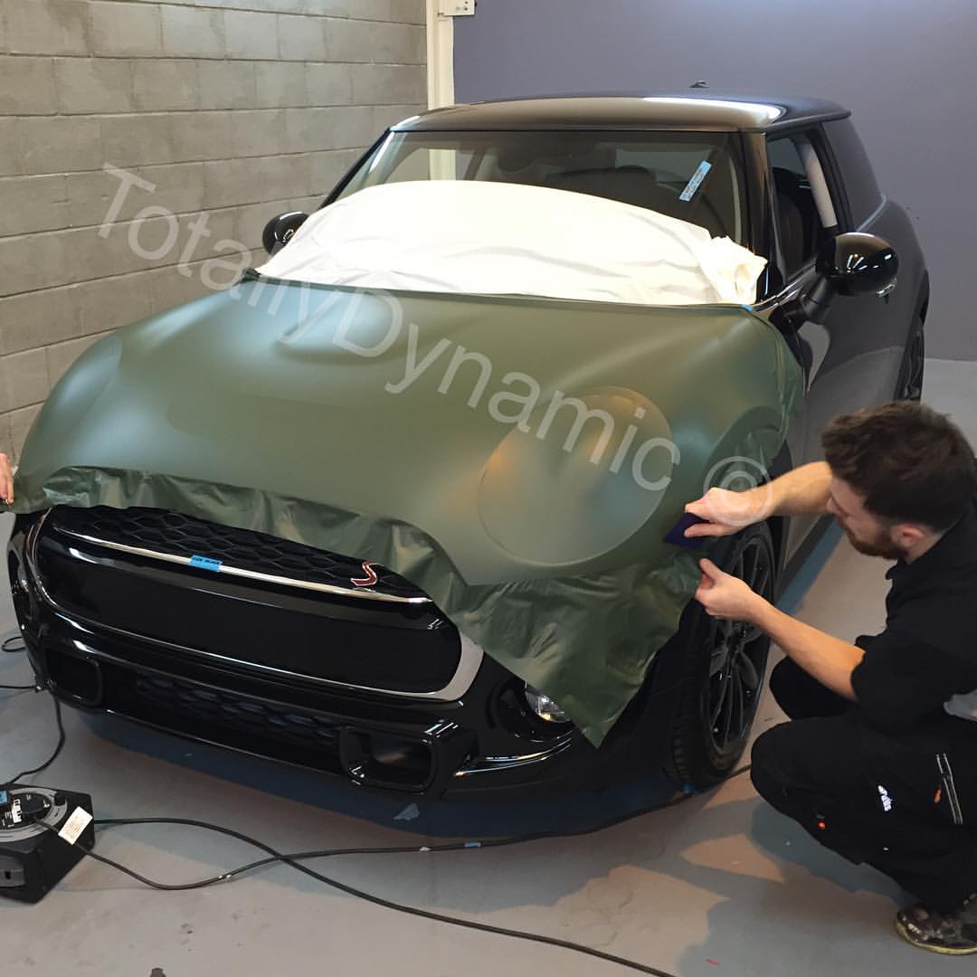 Totally Dynamic Vehicle Wrapping London - Brand new Mini Cooper S being ...