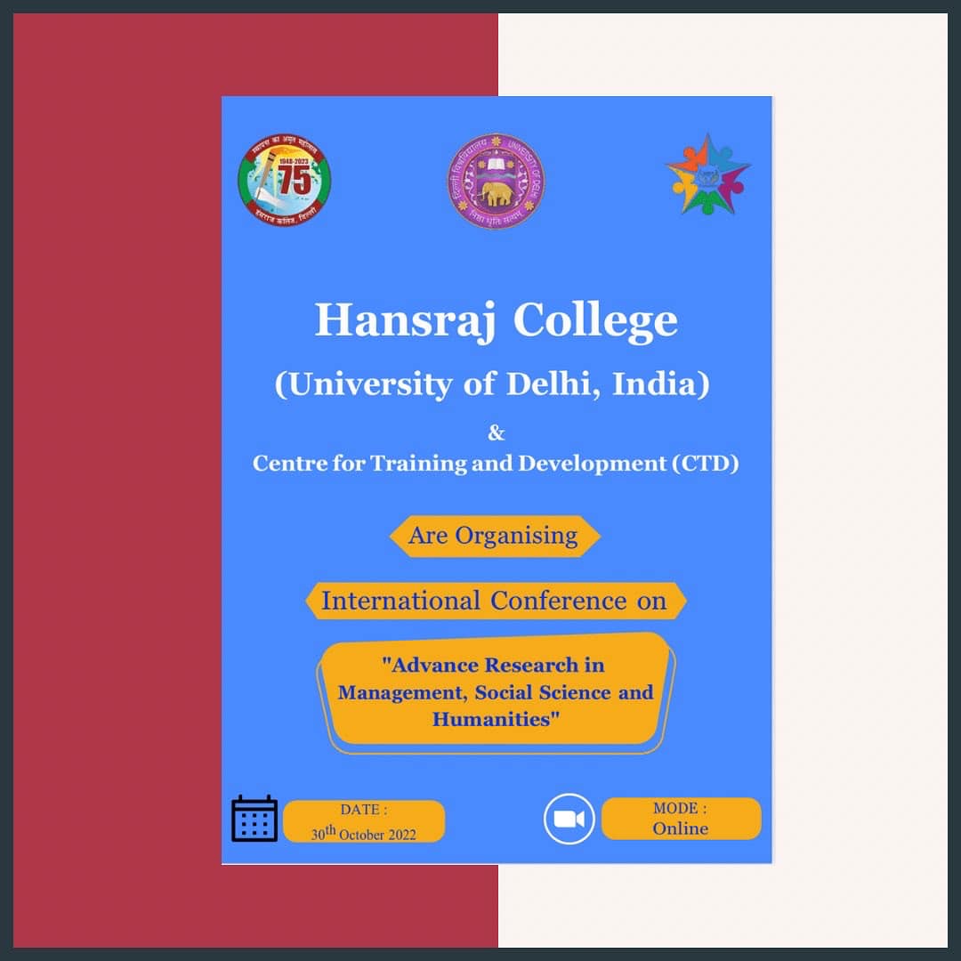 Hansraj College,... - Hansraj College - University of Delhi | Facebook