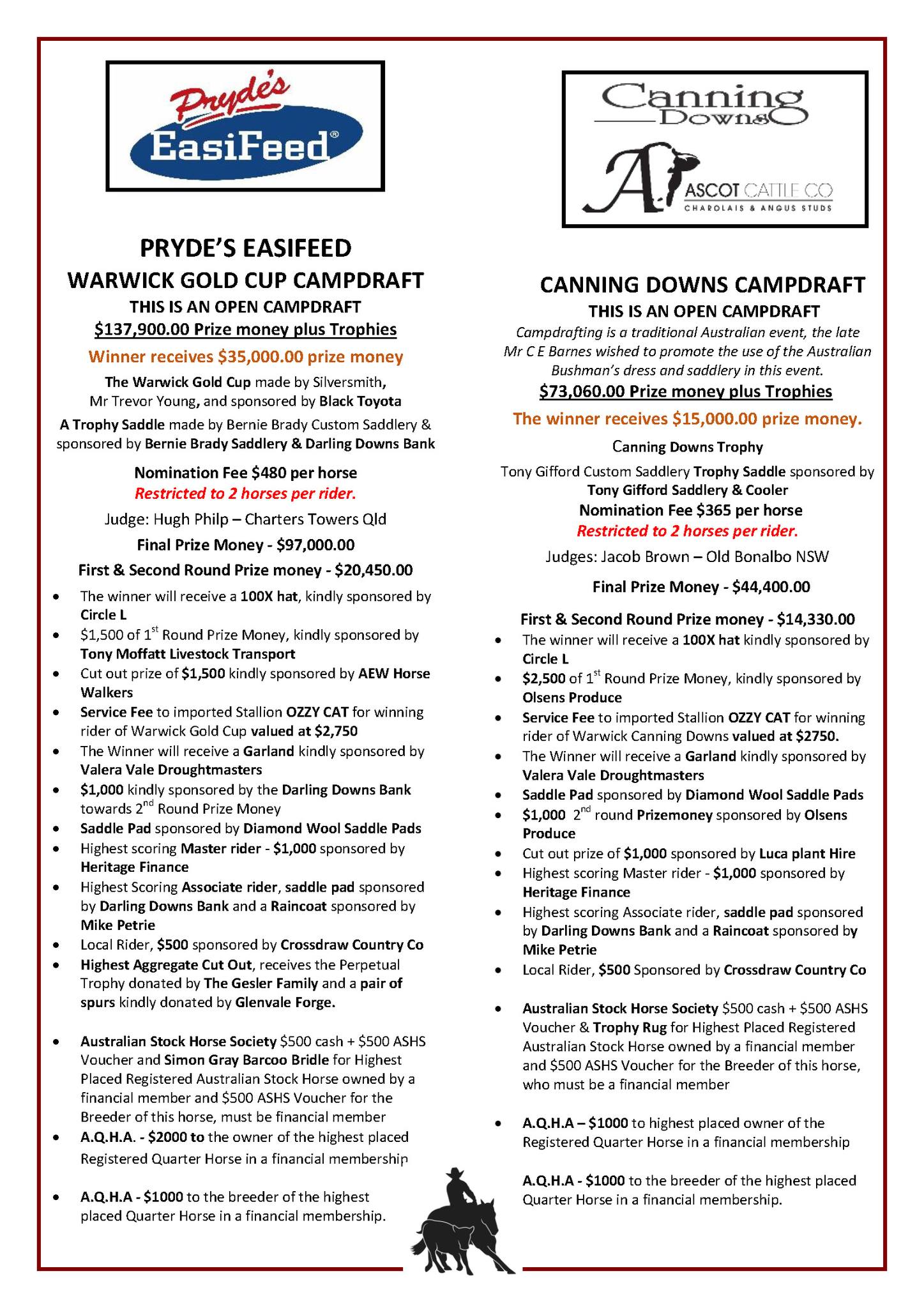Warwick Show and... - Warwick Show and Rodeo Society Inc