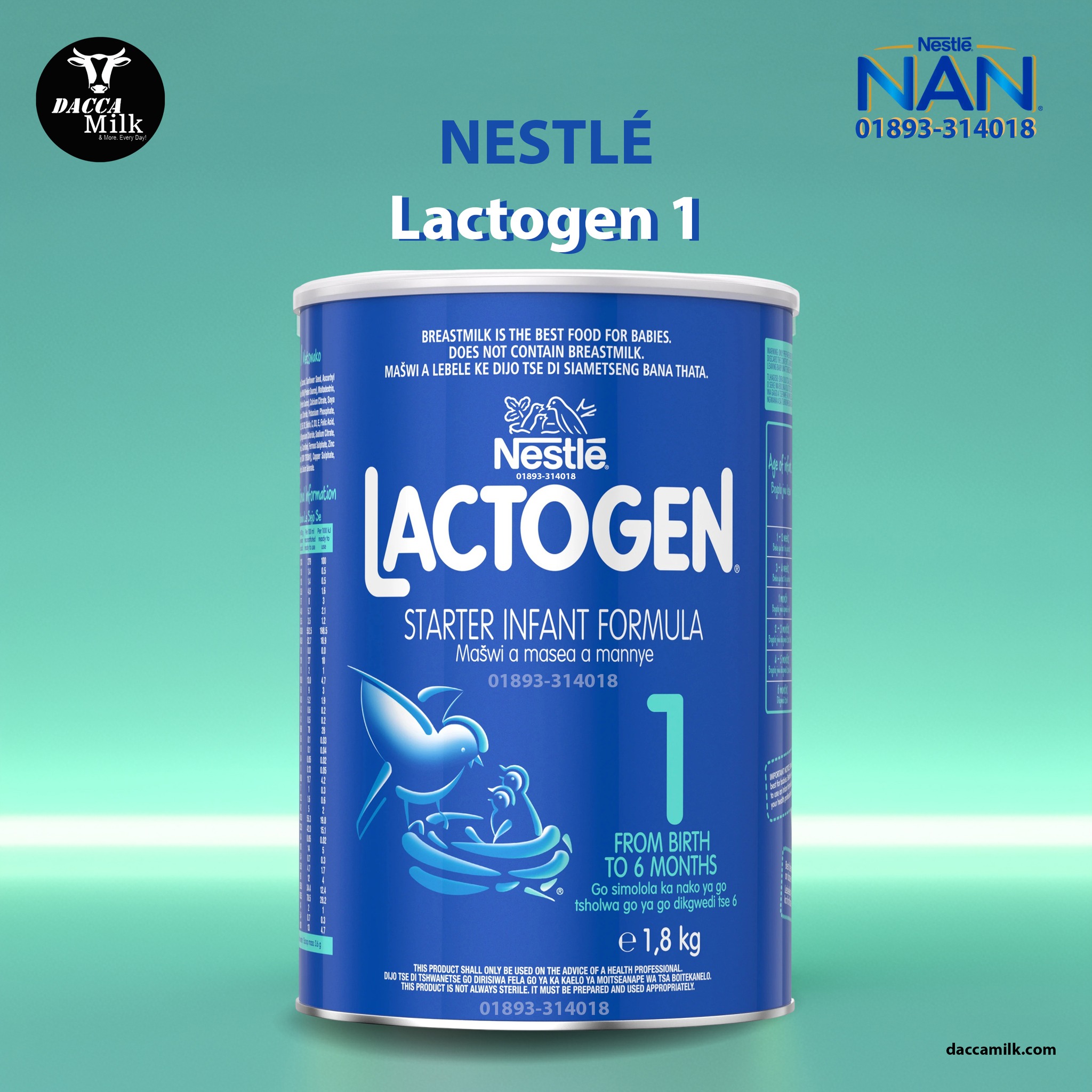 Dacca - 🍼 Nestlé Lactogen 1 is a starter infant formula. 👶 It is ...