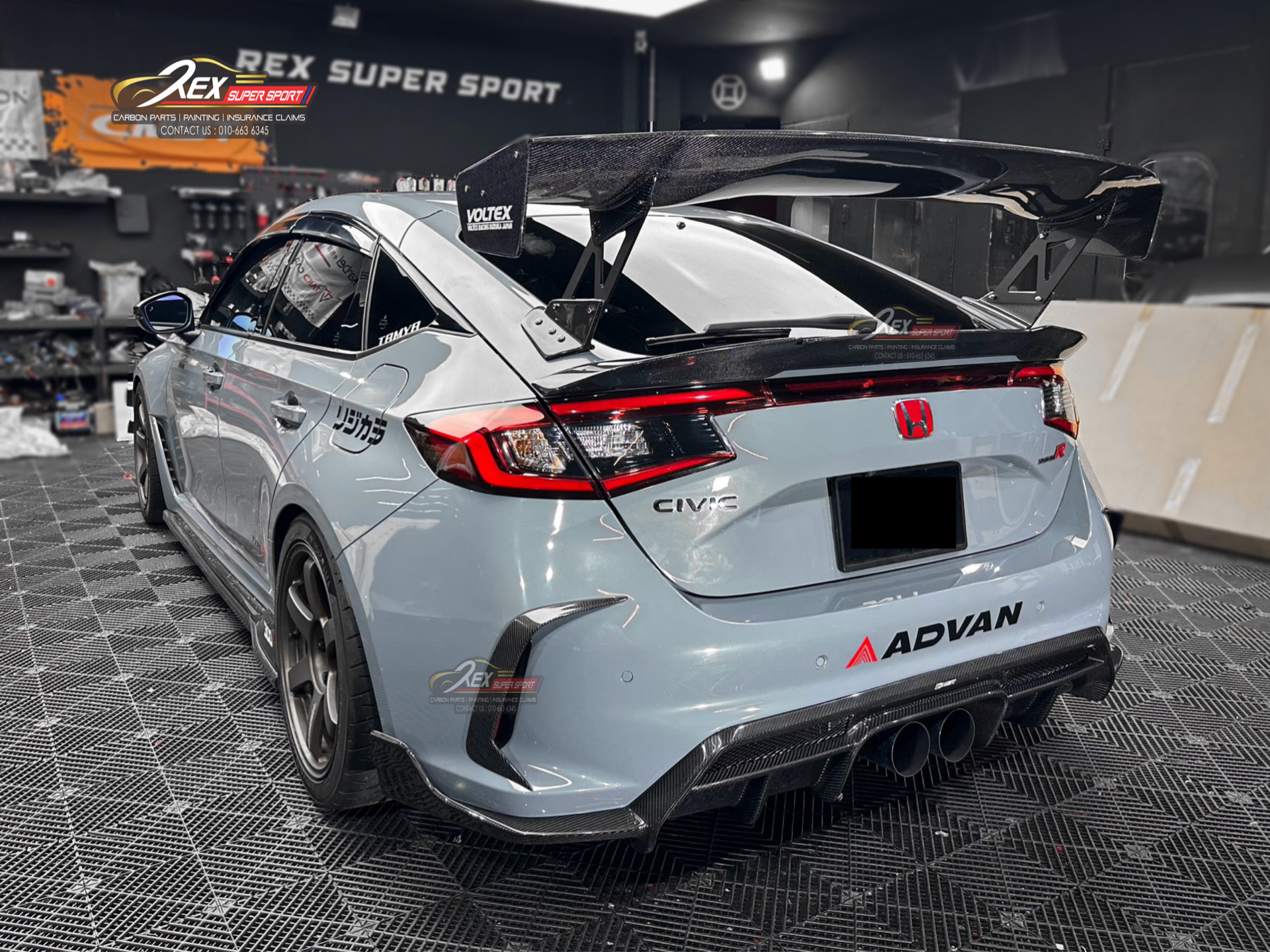 Rex SuperSport - Honda FL5 Type R Add On Rear Carbon Parts... | Facebook