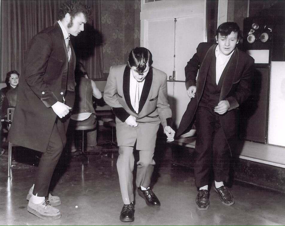 The Jive - Teddy Boys Doing their own thing - minus the Judy's 1950's.