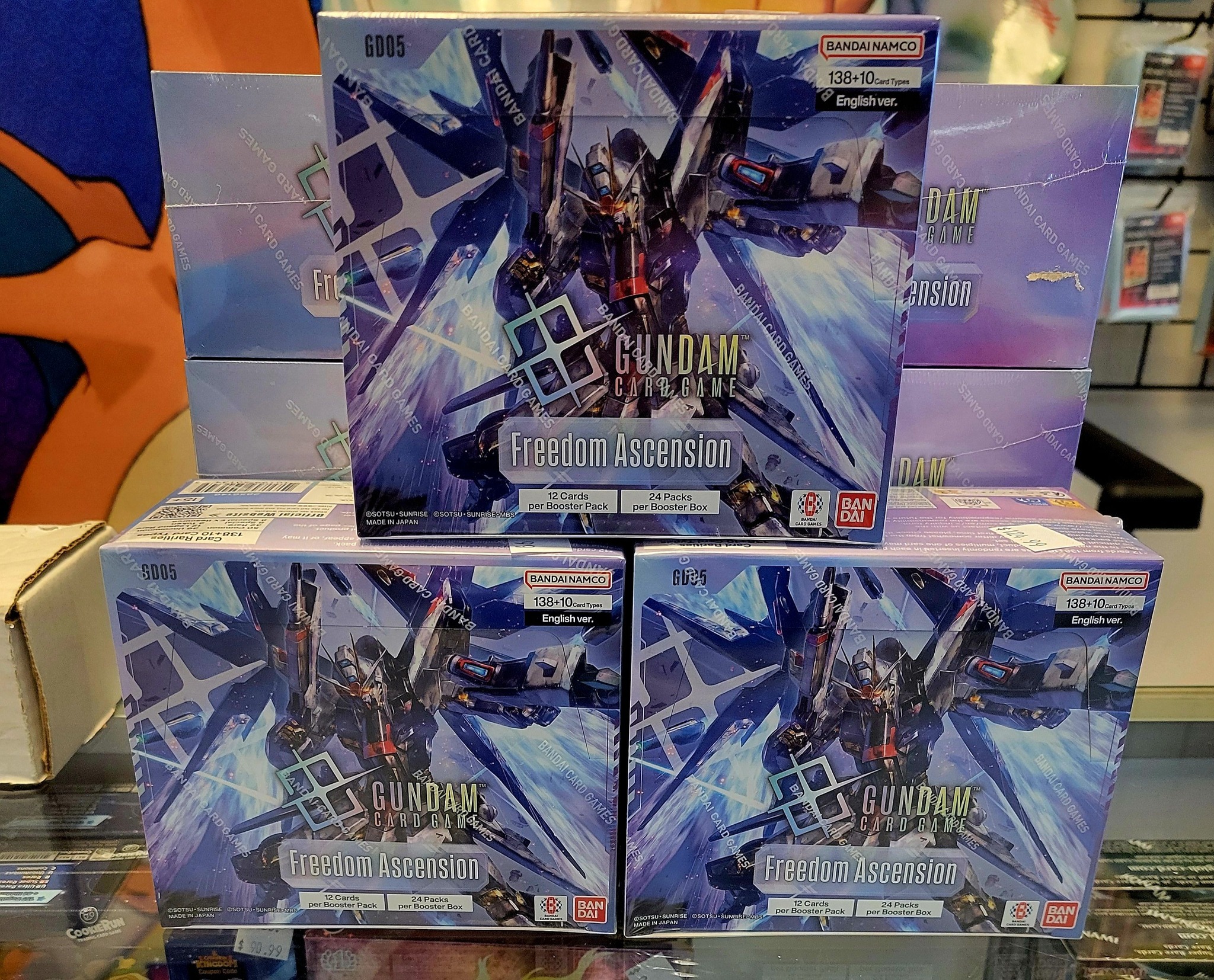 GD05 Booster Pack Card Showcase] Introducing V2 Gundam! Included