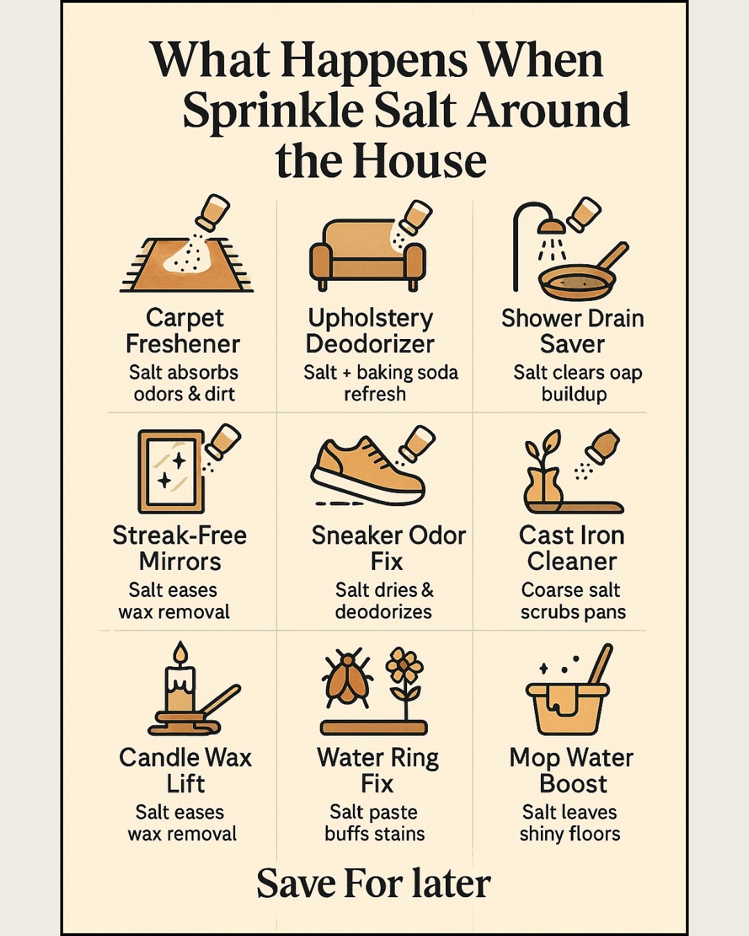 Deliciously - What Happens When You Sprinkle Salt Around... | Facebook