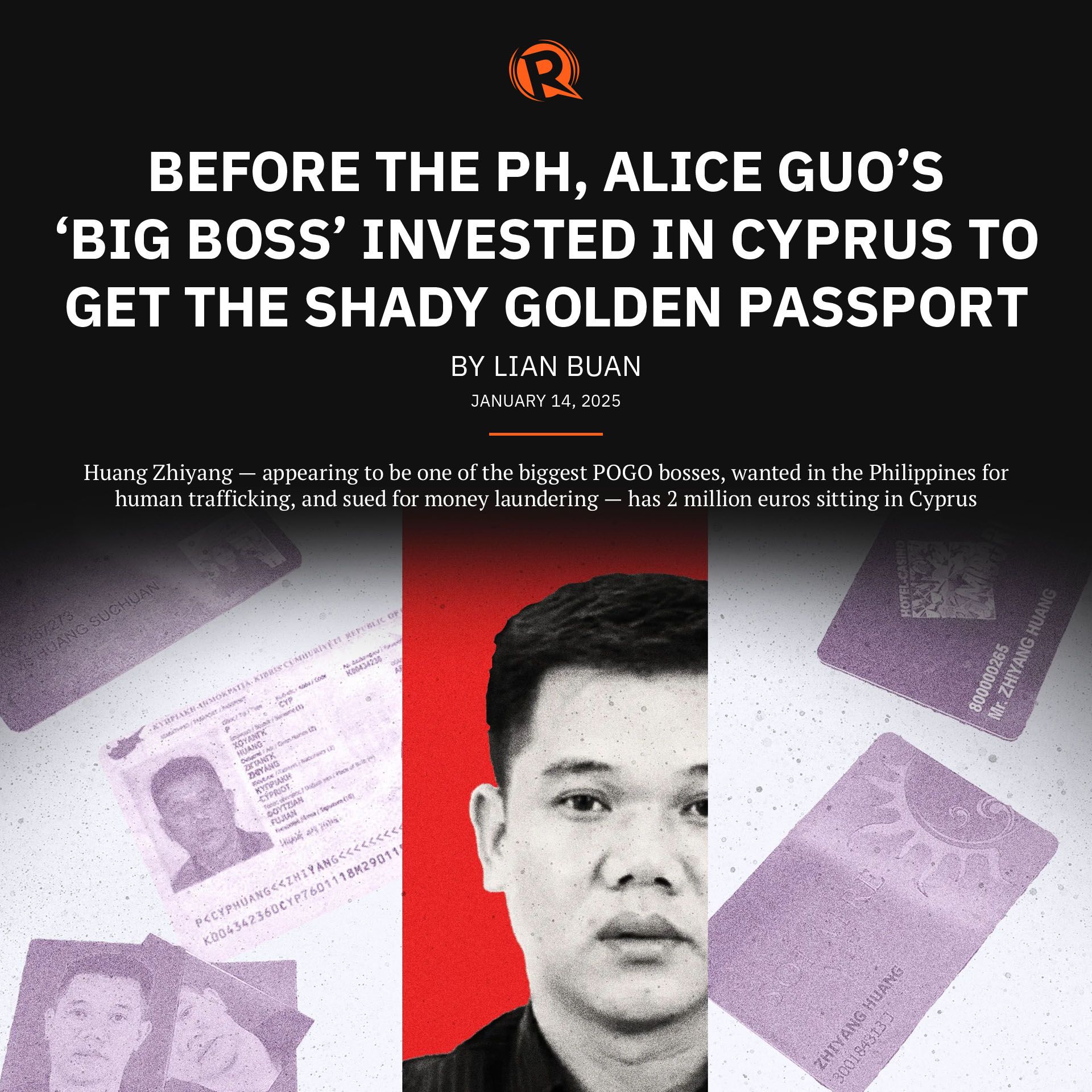 Rappler - Chinese national Huang Zhiyang, the alleged “big boss” behind ...