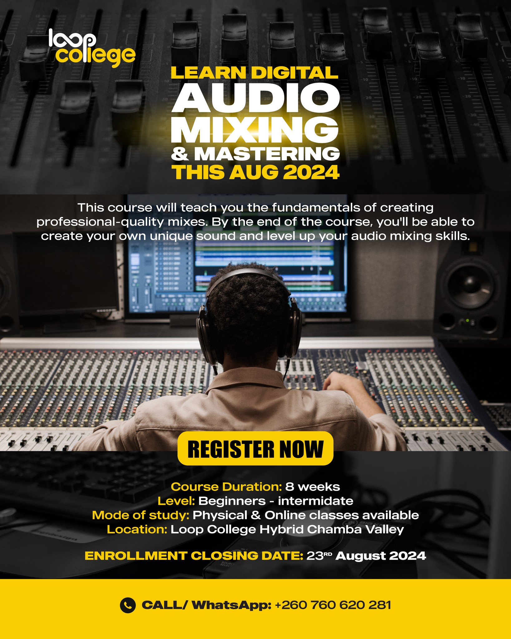 Loop - Get ready to turn Pro in Digital Audio Mixing & Mastering with ...