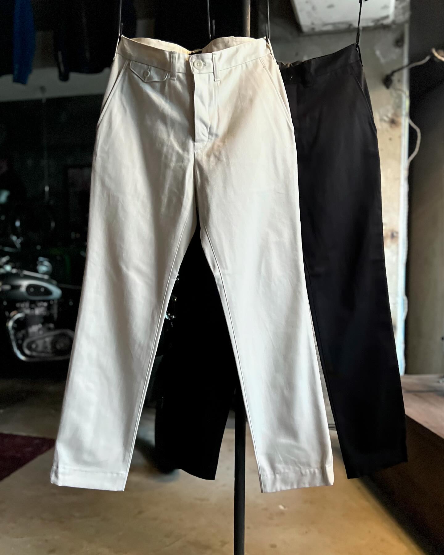 NEW ARRIVAL ⁡ ⁡ ACVM ACV-TR01KT KATSURAGI COTTON WORK TROUSERS