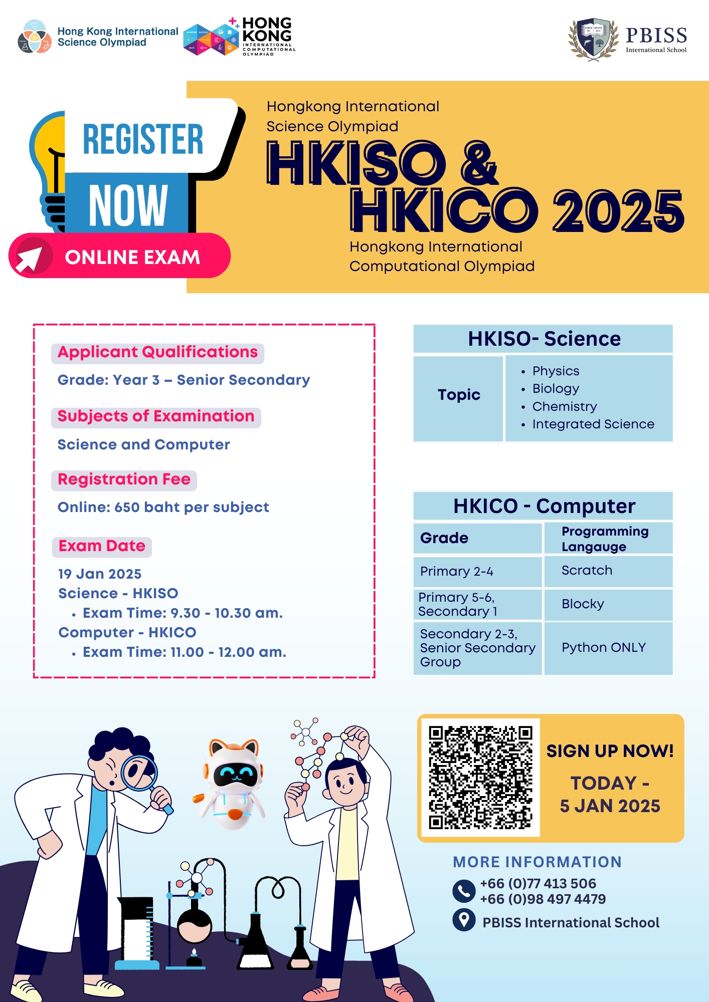 🔔HKISO & HKICO 2025 -... - PBISS International School | Facebook