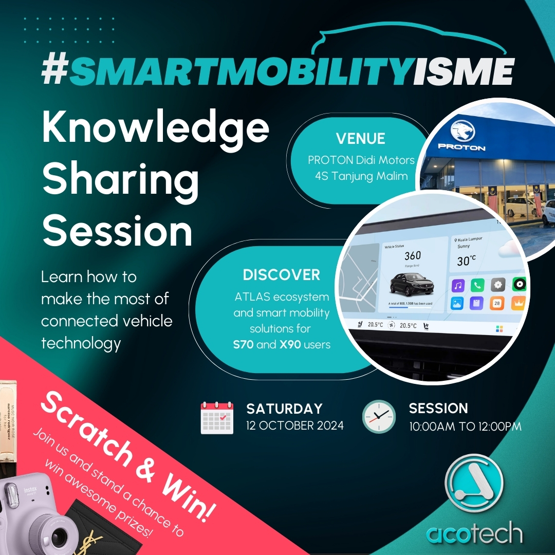 ACO TECH - We're bringing #SmartMobilityisMe to @Proton...