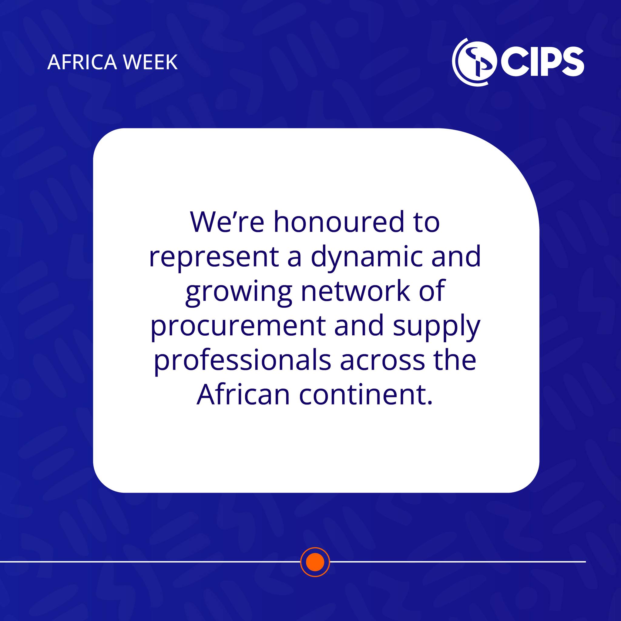 CIPS Africa - Celebrating Africa Week 2025! 🌍 At CIPS... | Facebook