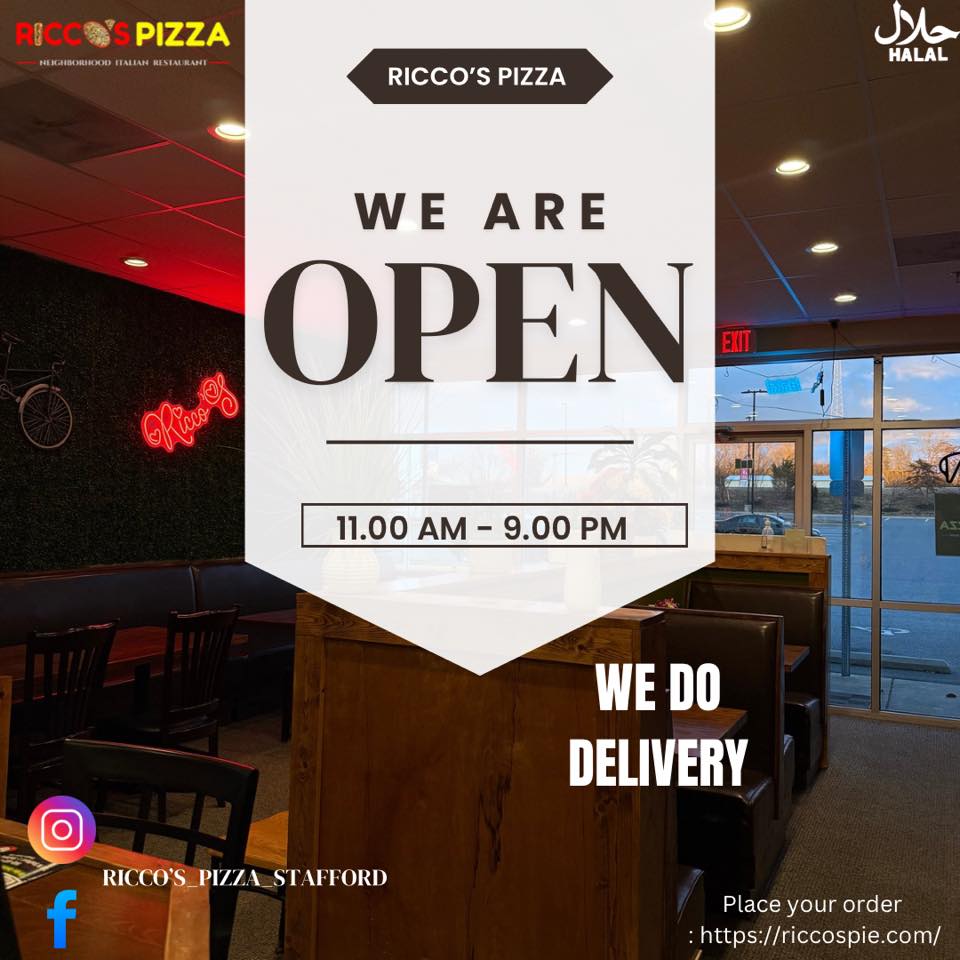 Ricco's Pizza | Stafford VA