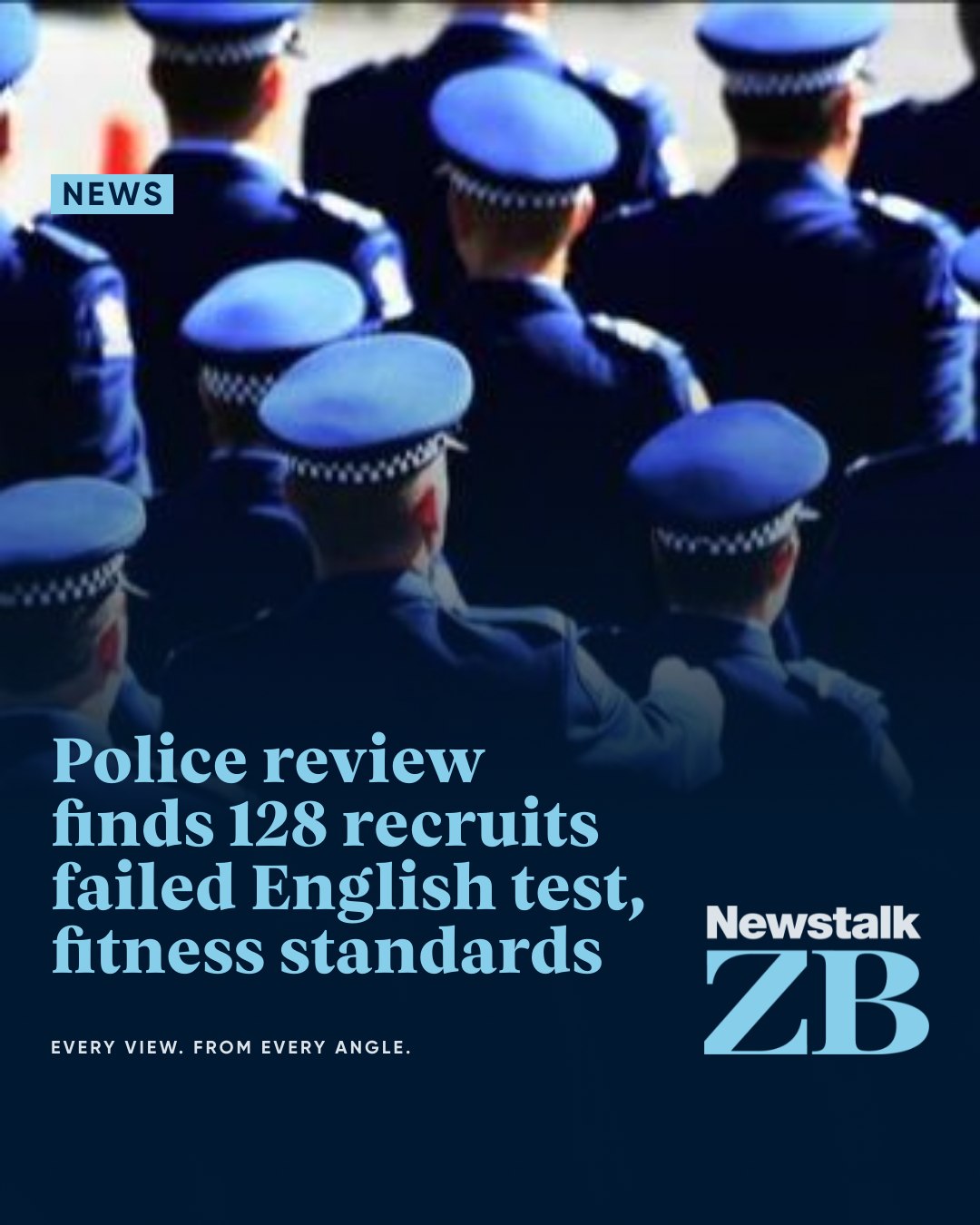 Newstalk - Police review finds applicants failed basic English test and ...