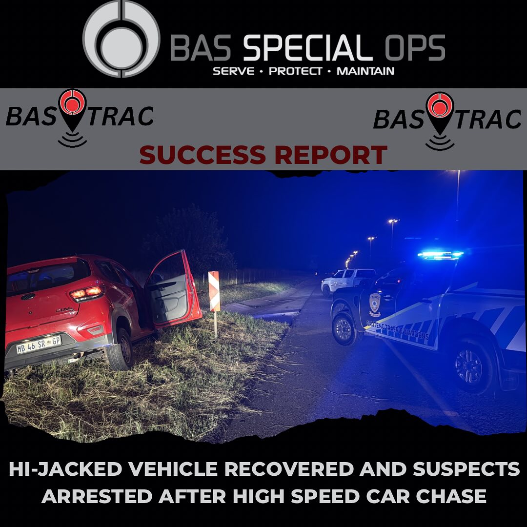 Bhekani - *Success Report* High-Speed car chase with BAS Specialized ...