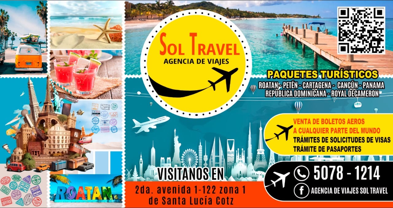 Agencia de Viajes Sol Travel | Santa Lucía Cotzumalguapa
