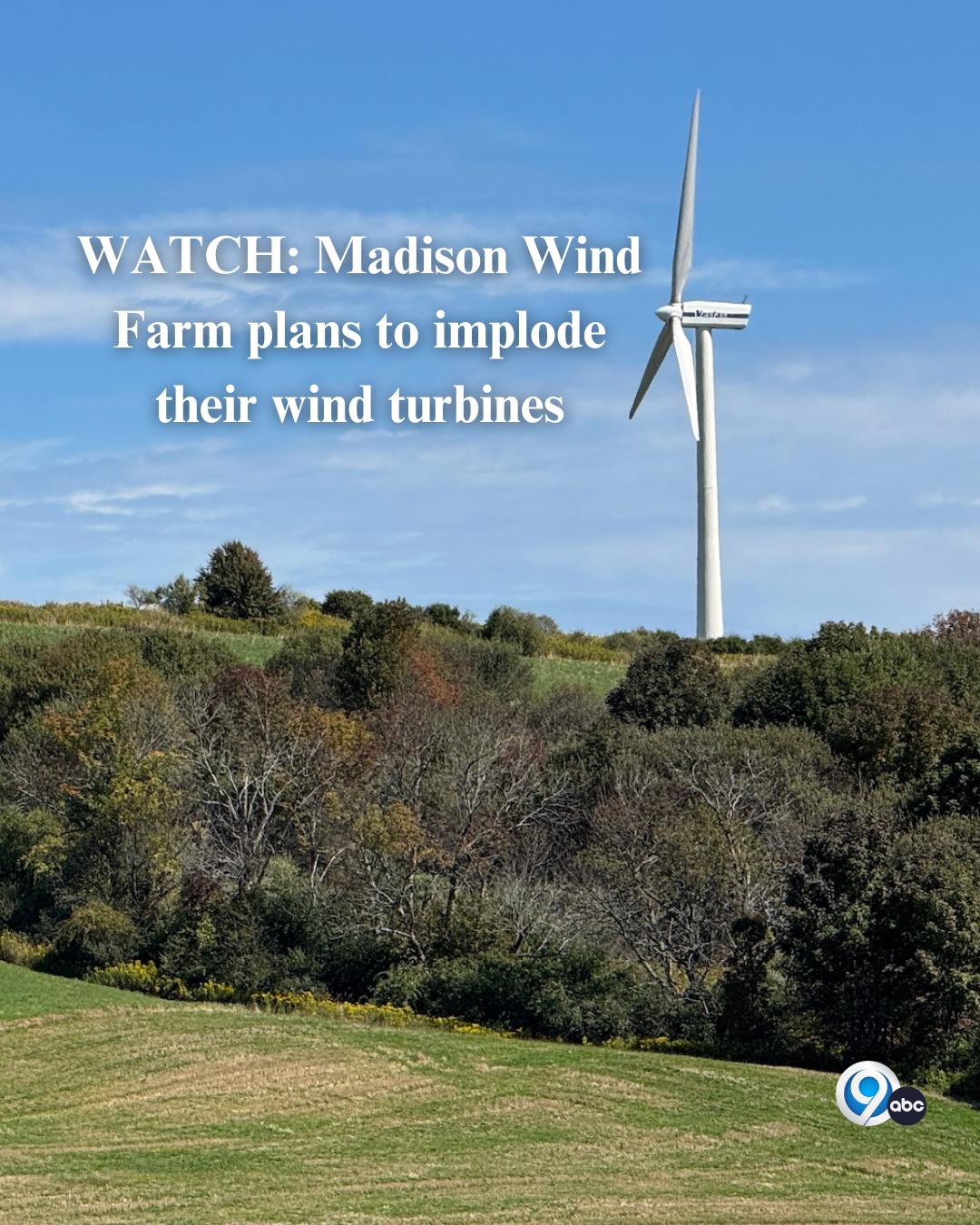 NewsChannel - Madison Wind Farm was the first wind farm in New York ...