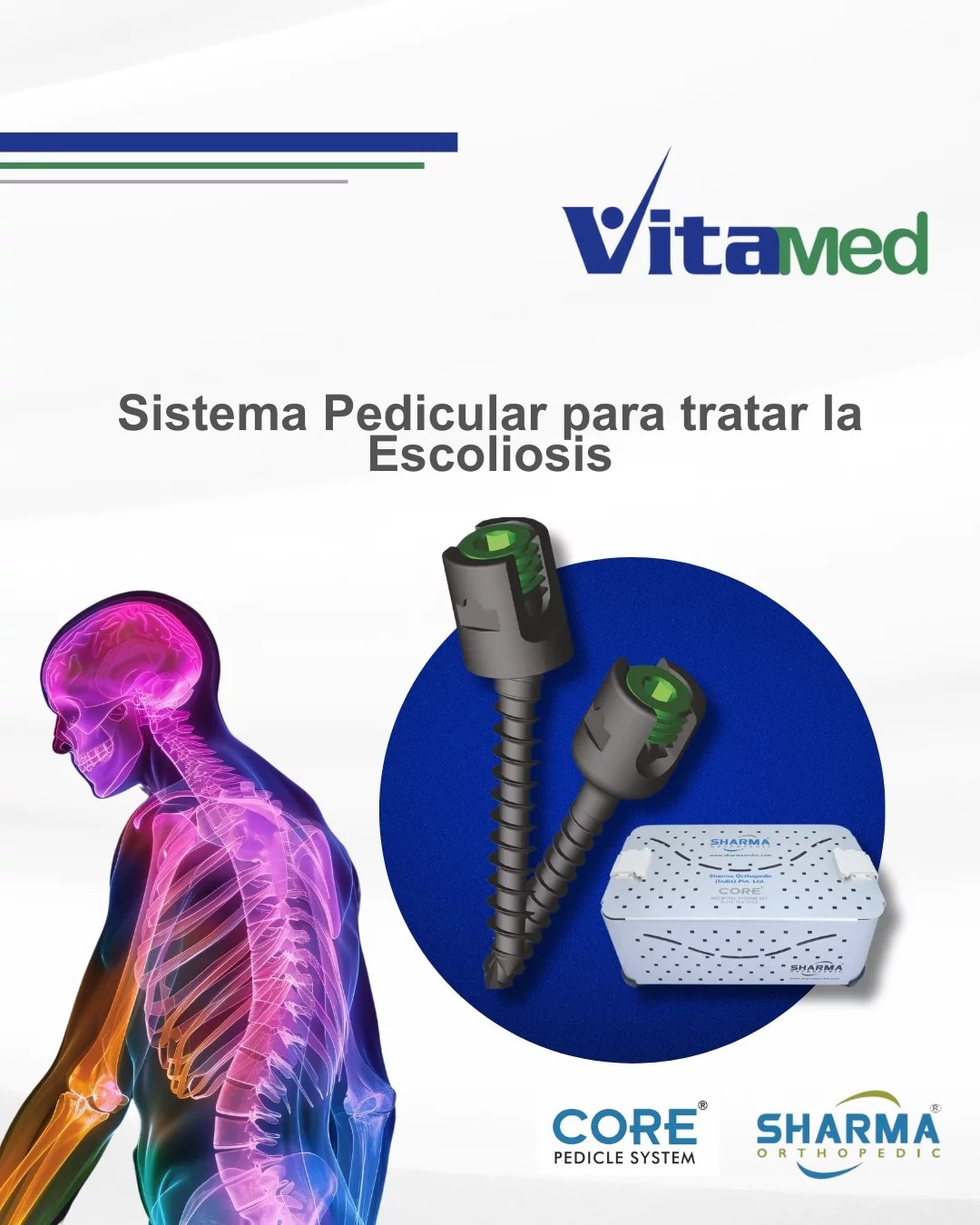 Vitamed - El Sistema Pedicular CORE de SHARMA ORTHO SYSTEM proporciona ...