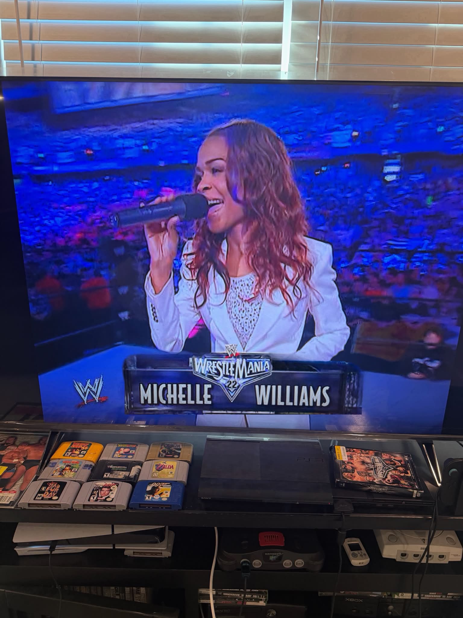 【R&B】Michelle Williams R&B legend Michelle Williams, mother of future WWE star Trick