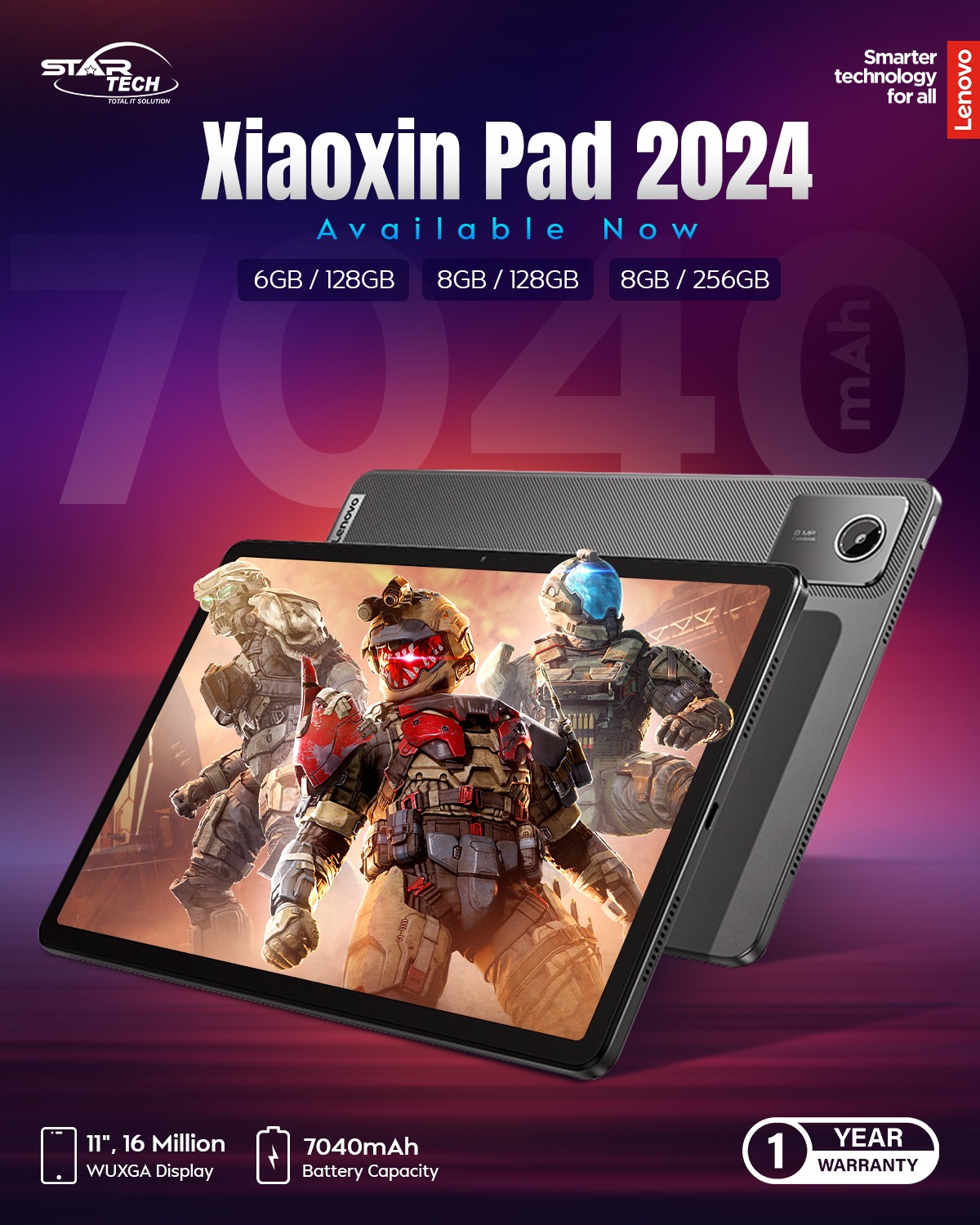 The Lenovo Xiaoxin Pad 2024 packs a Snapdragon 685 and 11