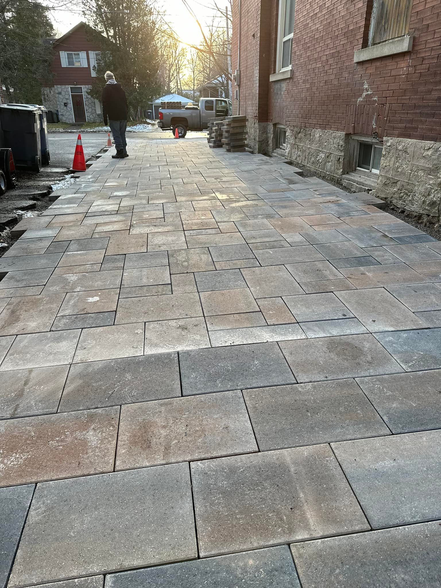 New interlocking... - MDS Projects Ltd. Landscaping Guelph