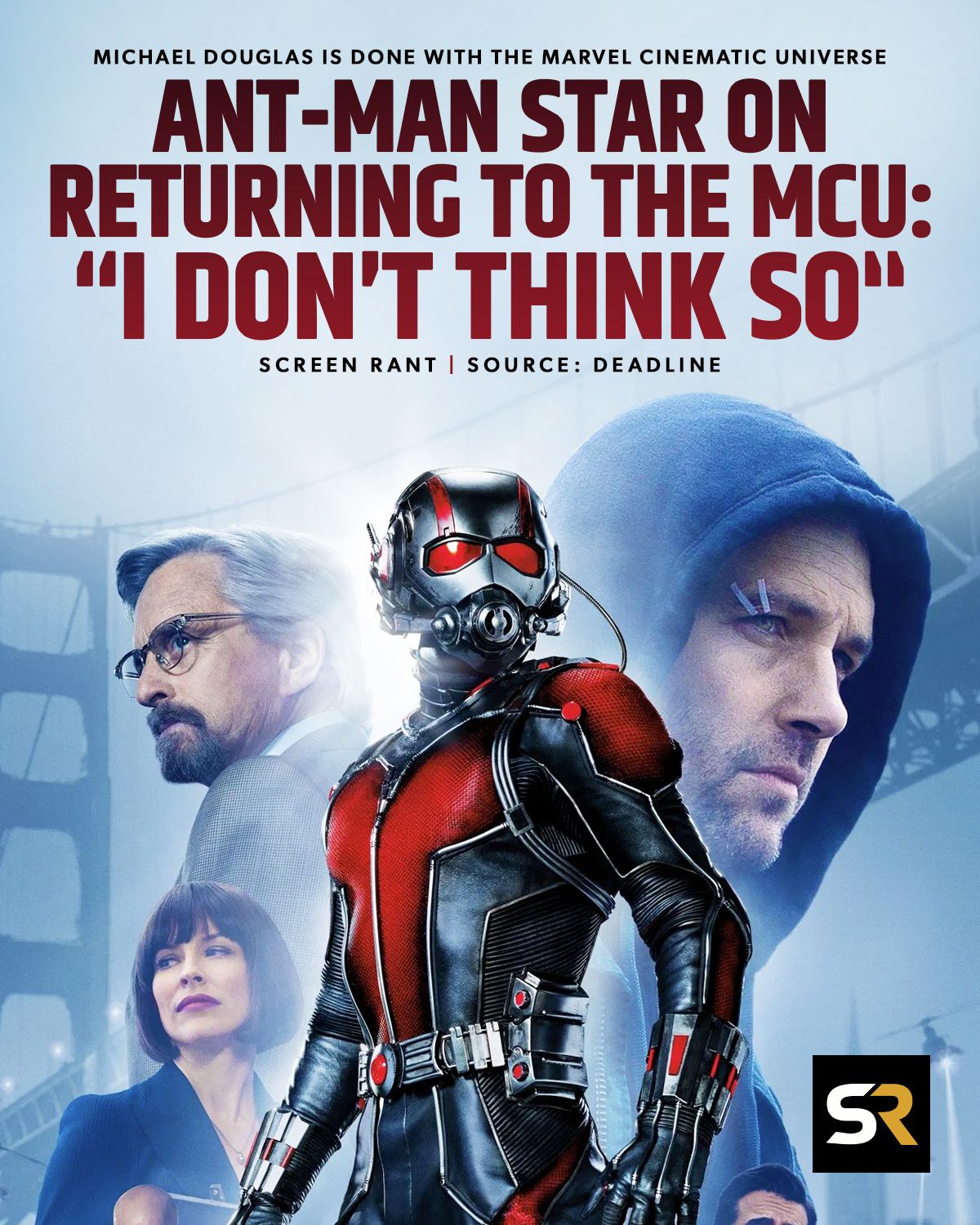 Screen Rant - Michael Douglas confirms he's unlikely to... | Facebook