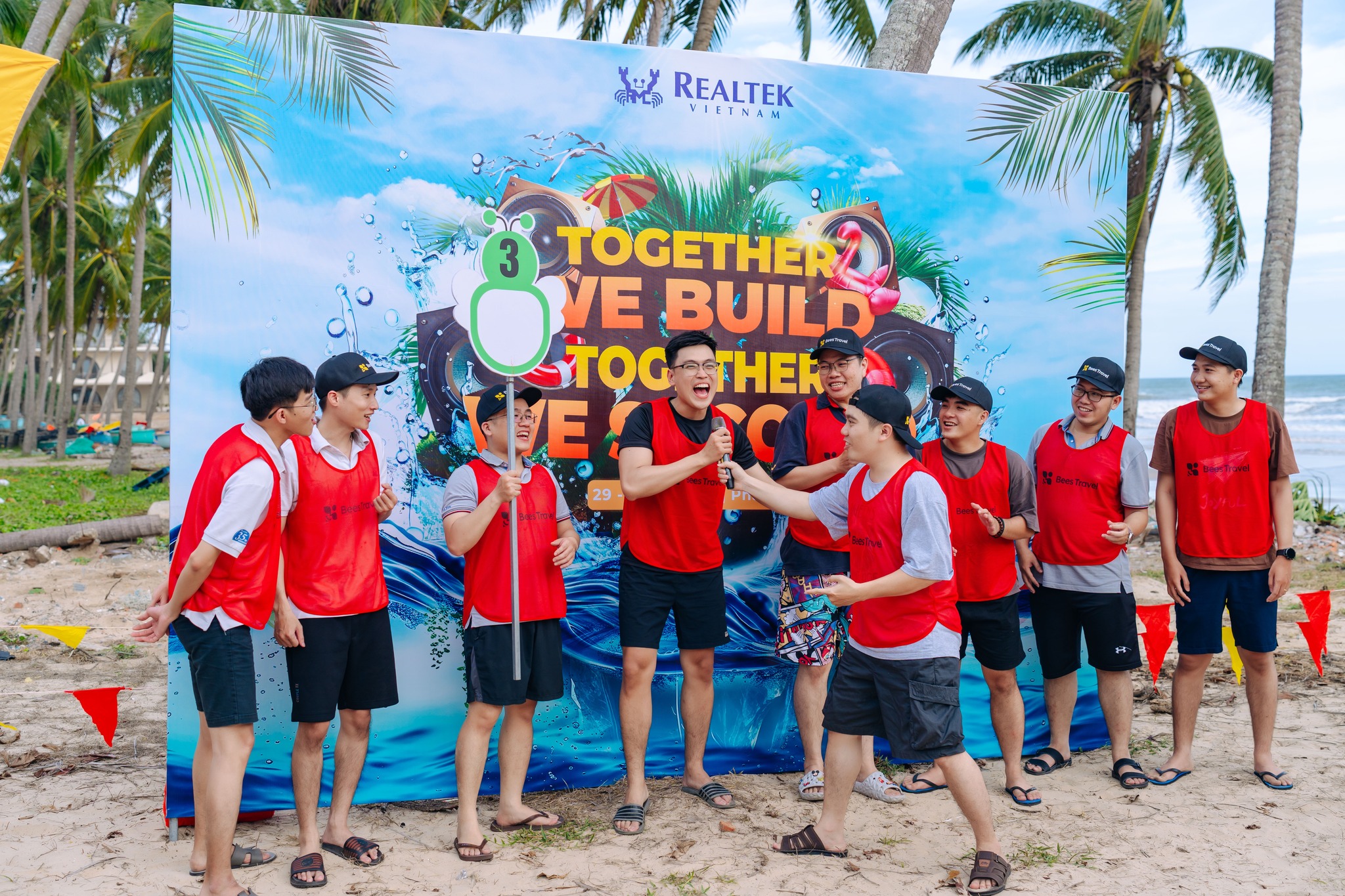 Realtek - Wonderful Team Building event in August 2024 - Team 3 in Red ...