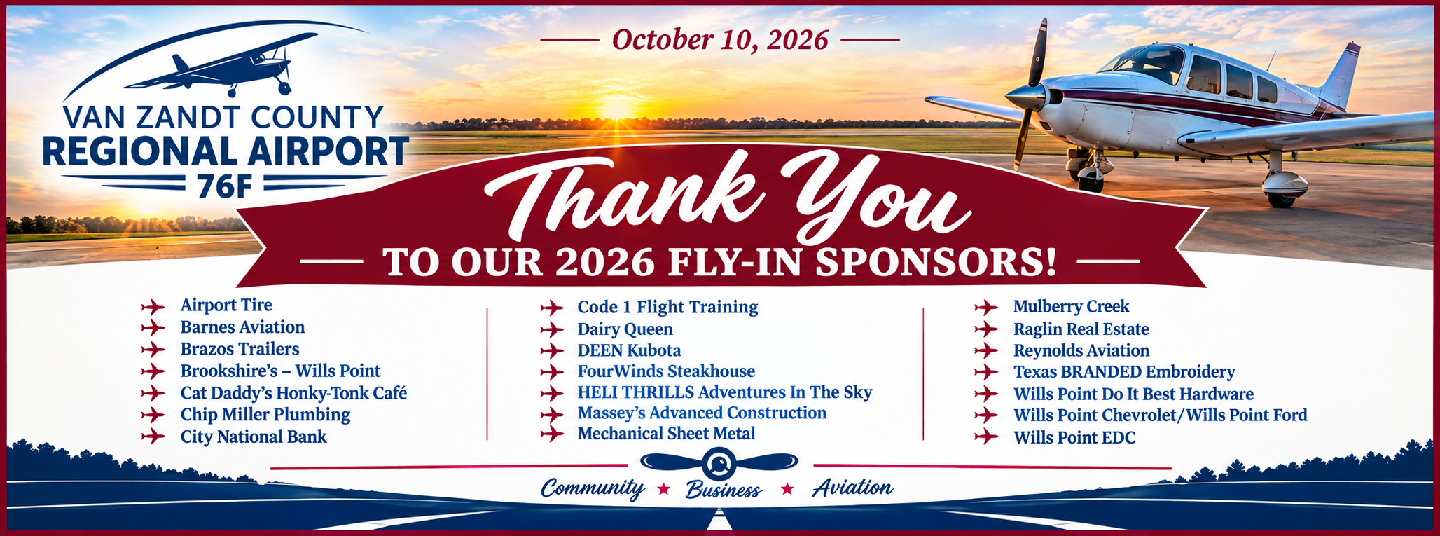 Thank... - Wills Point Texas Economic Development Corporation | Facebook